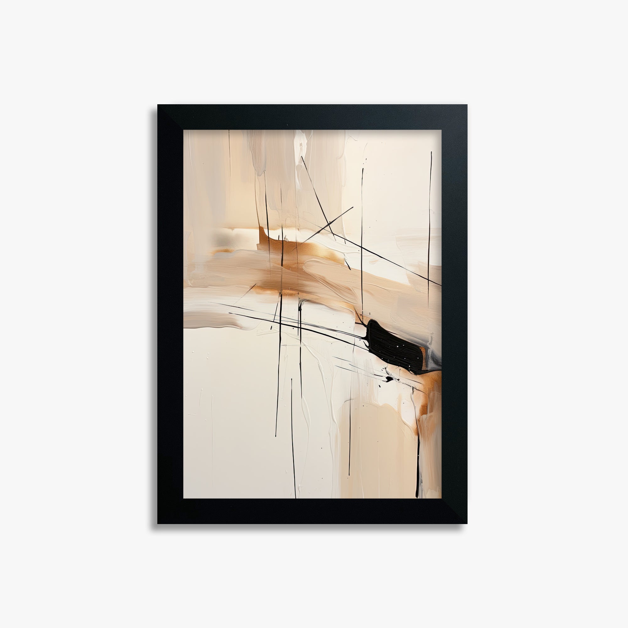 Desert Whisper, 21x30cm Framed Poster With Black Frame