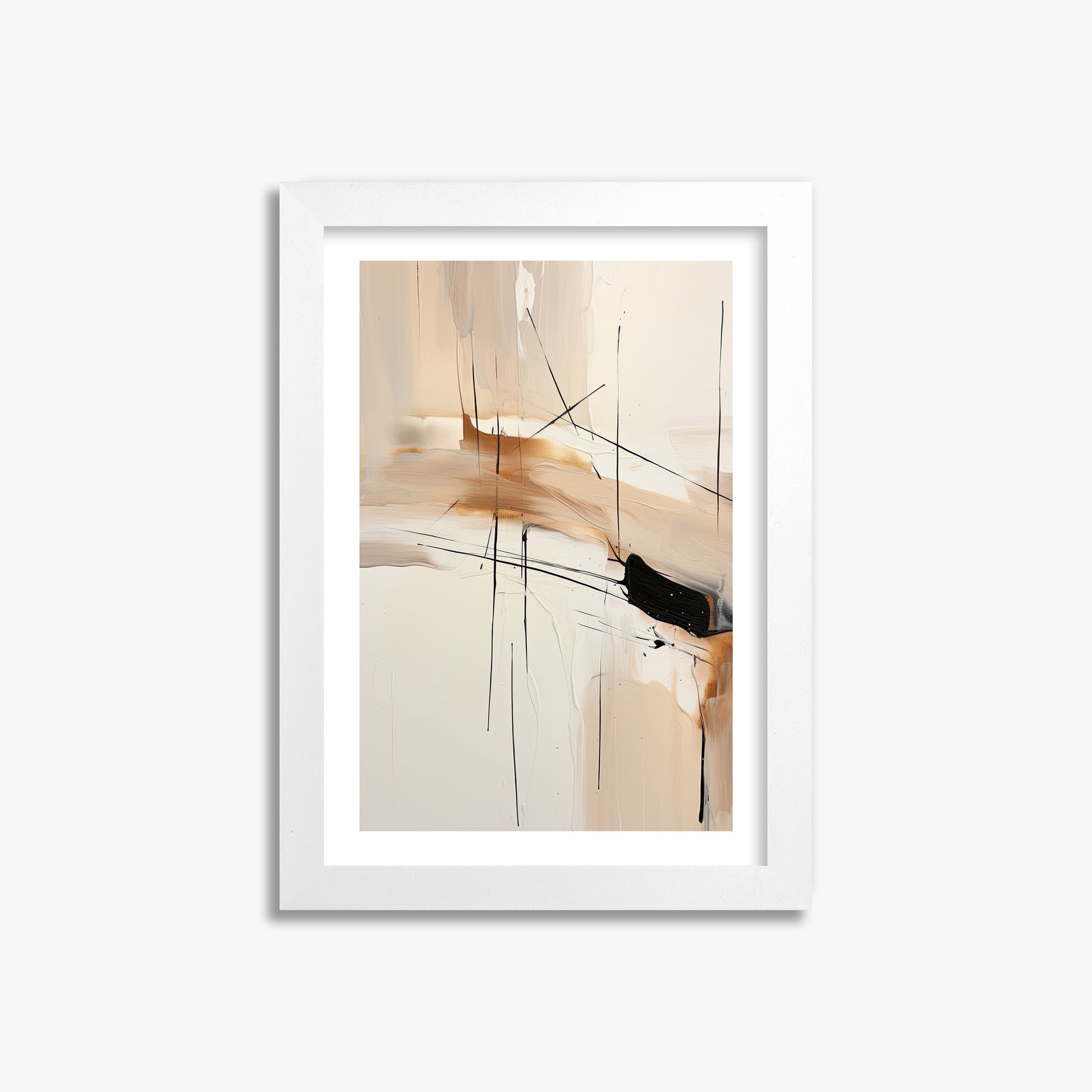 Desert Whisper, 21x30cm Whitek Framed Art Reproduction
