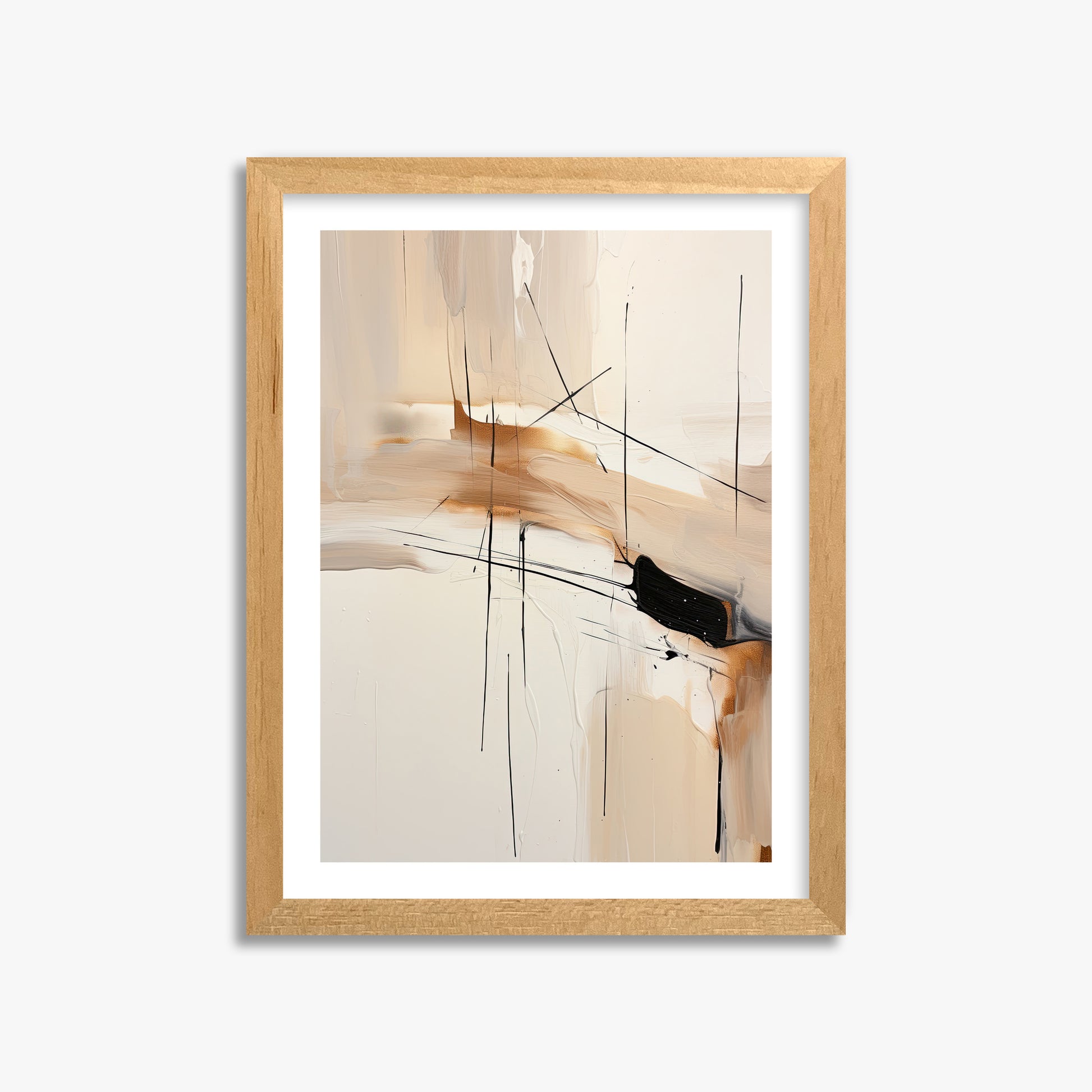Desert Whisper, 30x40cm Oak Framed Art Reproduction