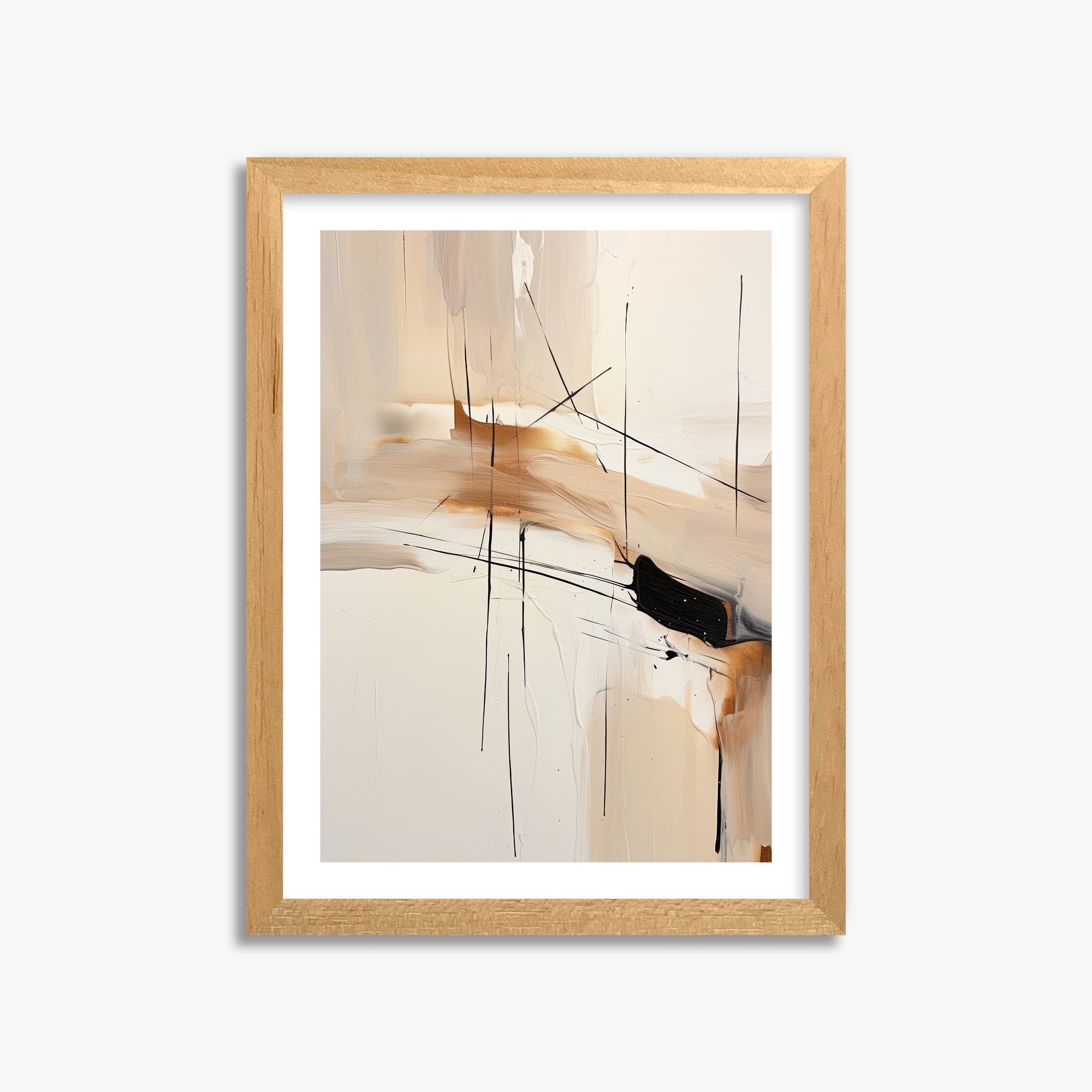 Desert Whisper, 30x40cm Oak Framed Art Reproduction