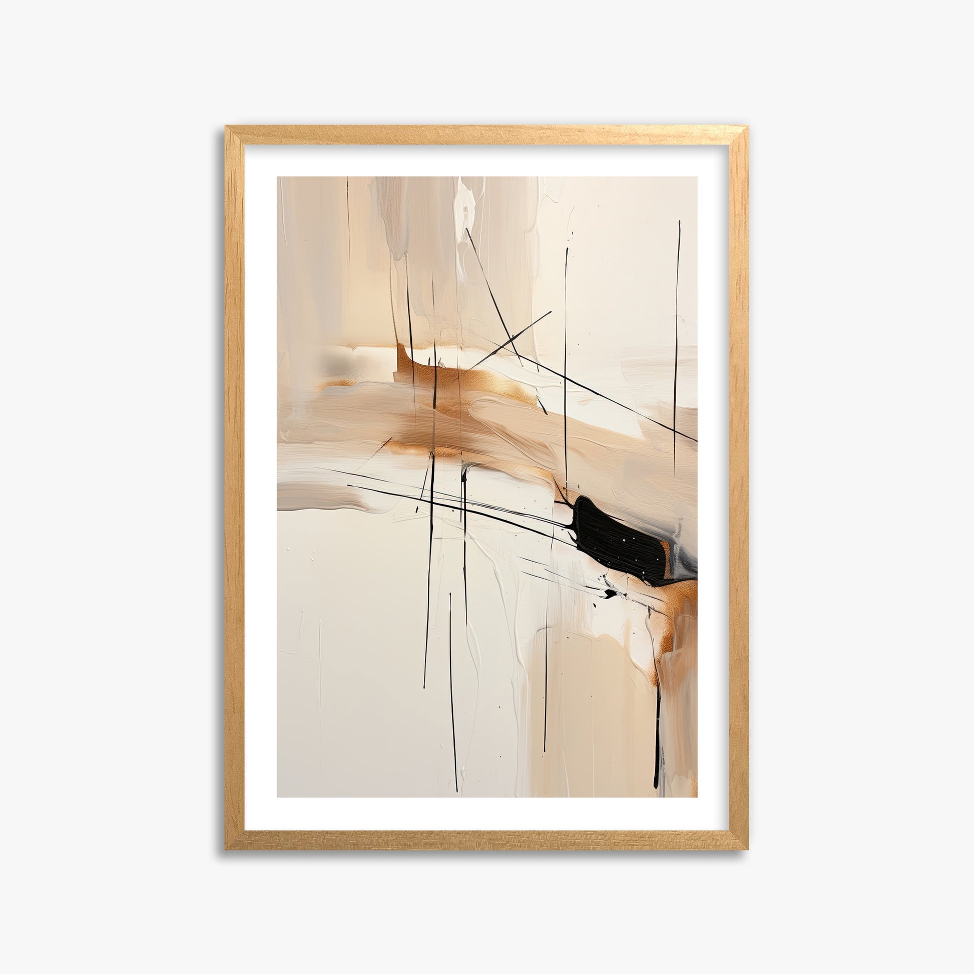 Desert Whisper, 50x70cm Oak Framed Art Reproduction