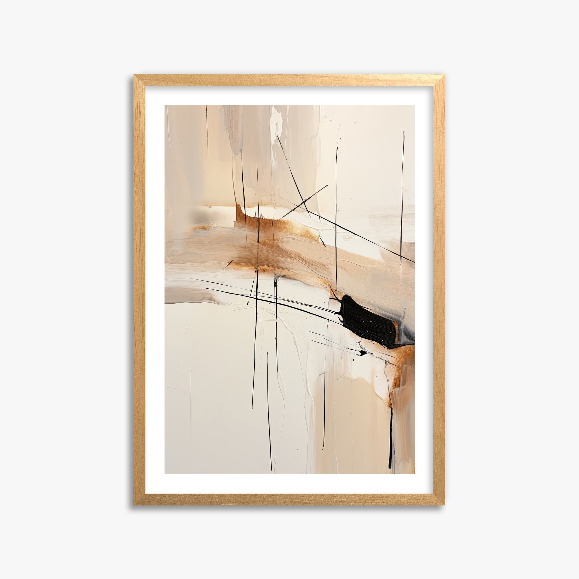 Desert Whisper, 50x70cm Oak Framed Art Reproduction