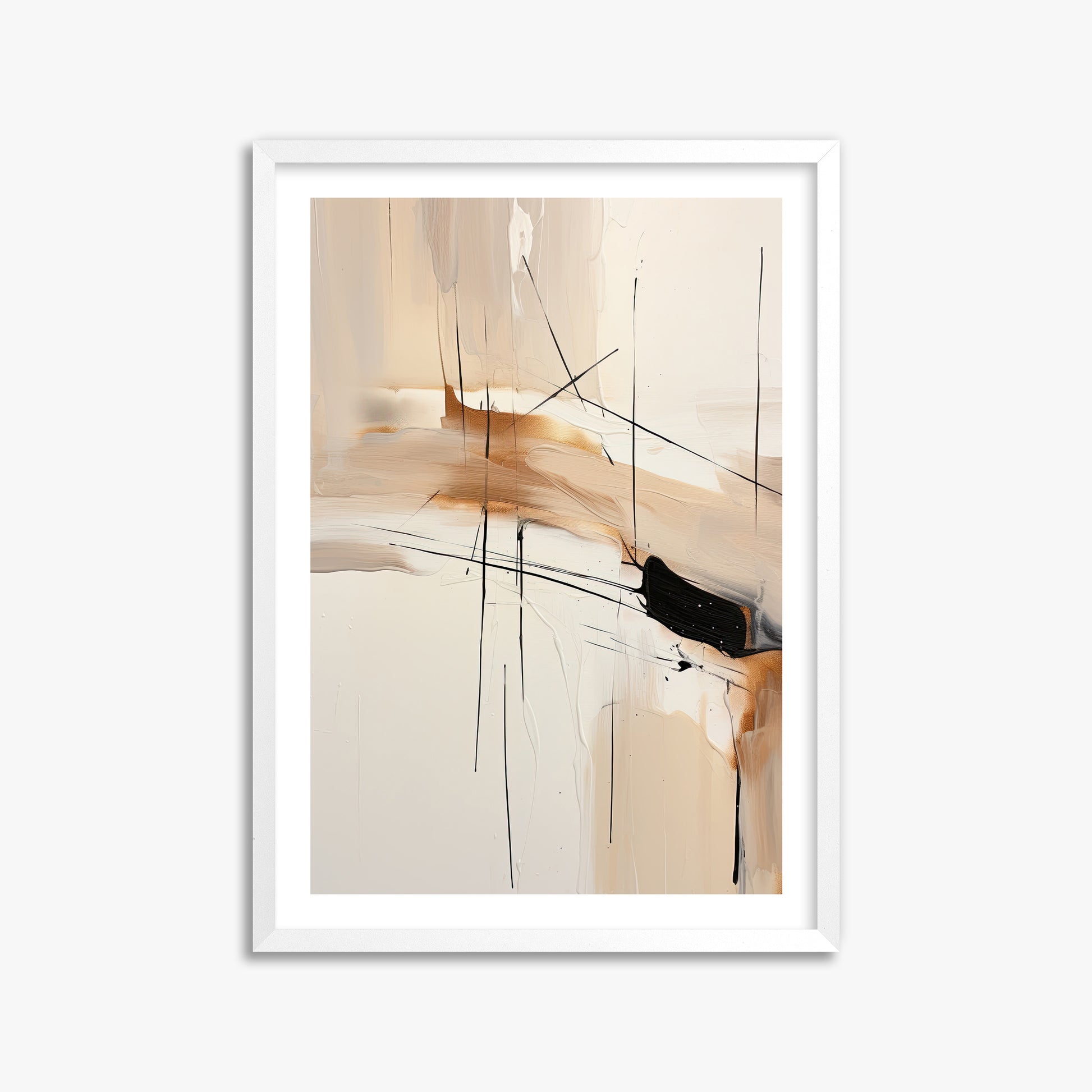 Desert Whisper, 50x70cm Whitek Framed Art Reproduction