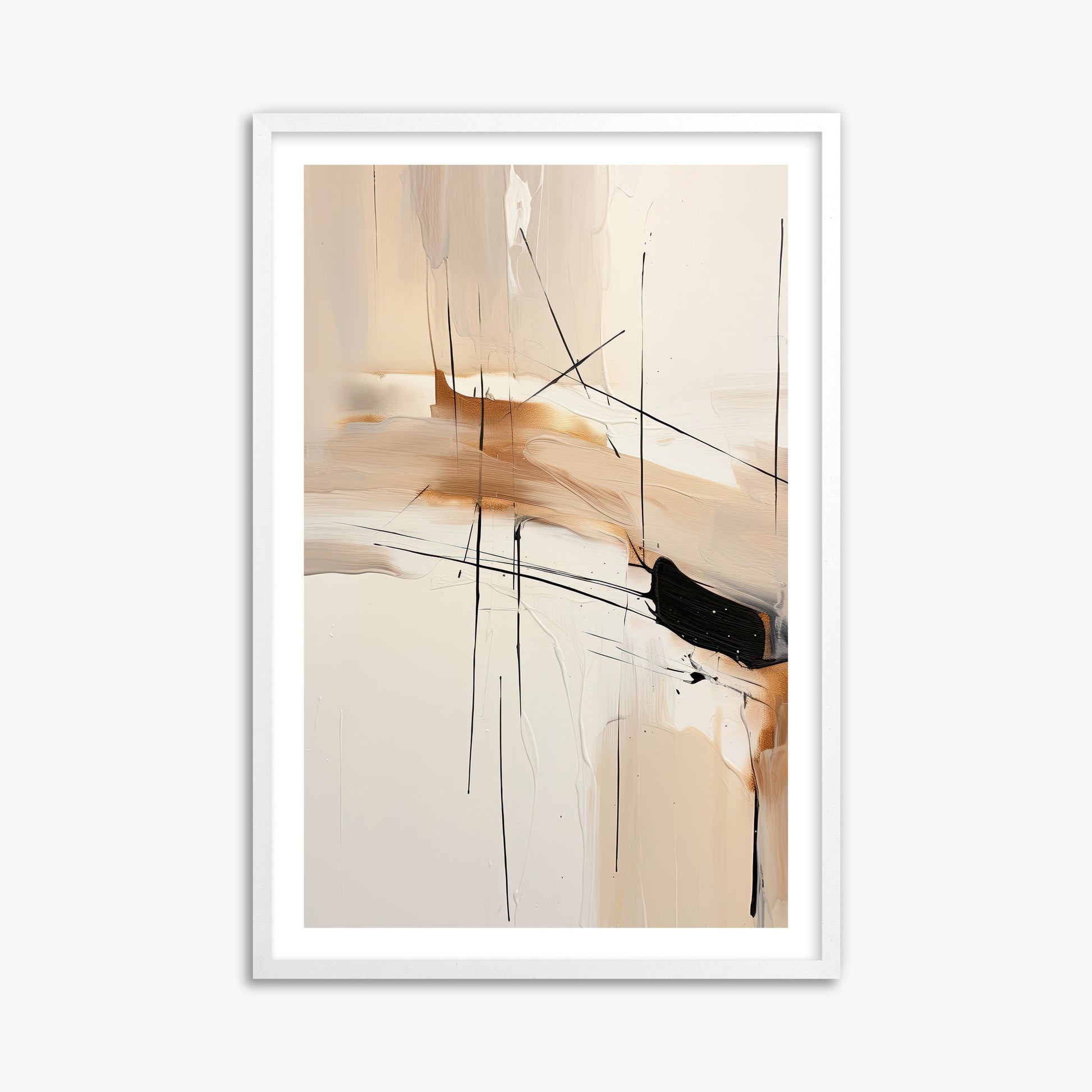 Desert Whisper, 61x91cm Whitek Framed Art Reproduction