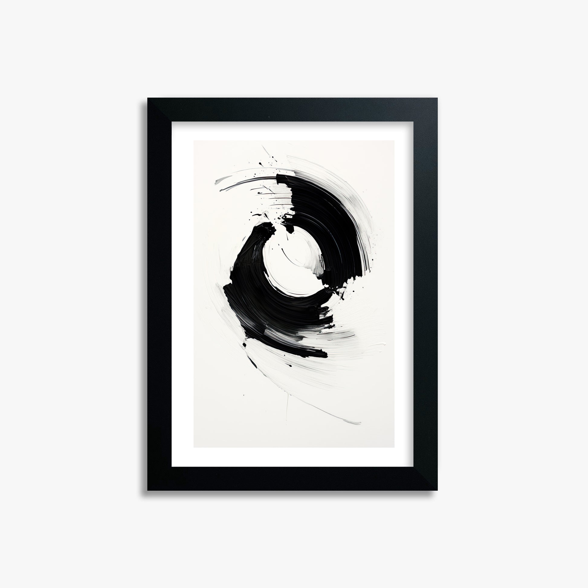 Orb in Motion, 21x30cm Black Framed Art Reproduction