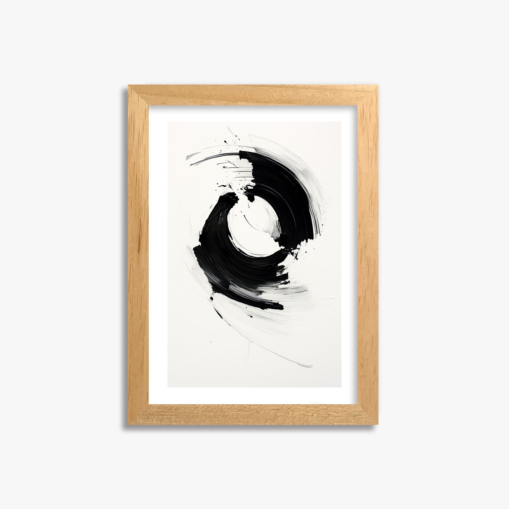 Orb in Motion, 21x30cm Oak Framed Art Reproduction