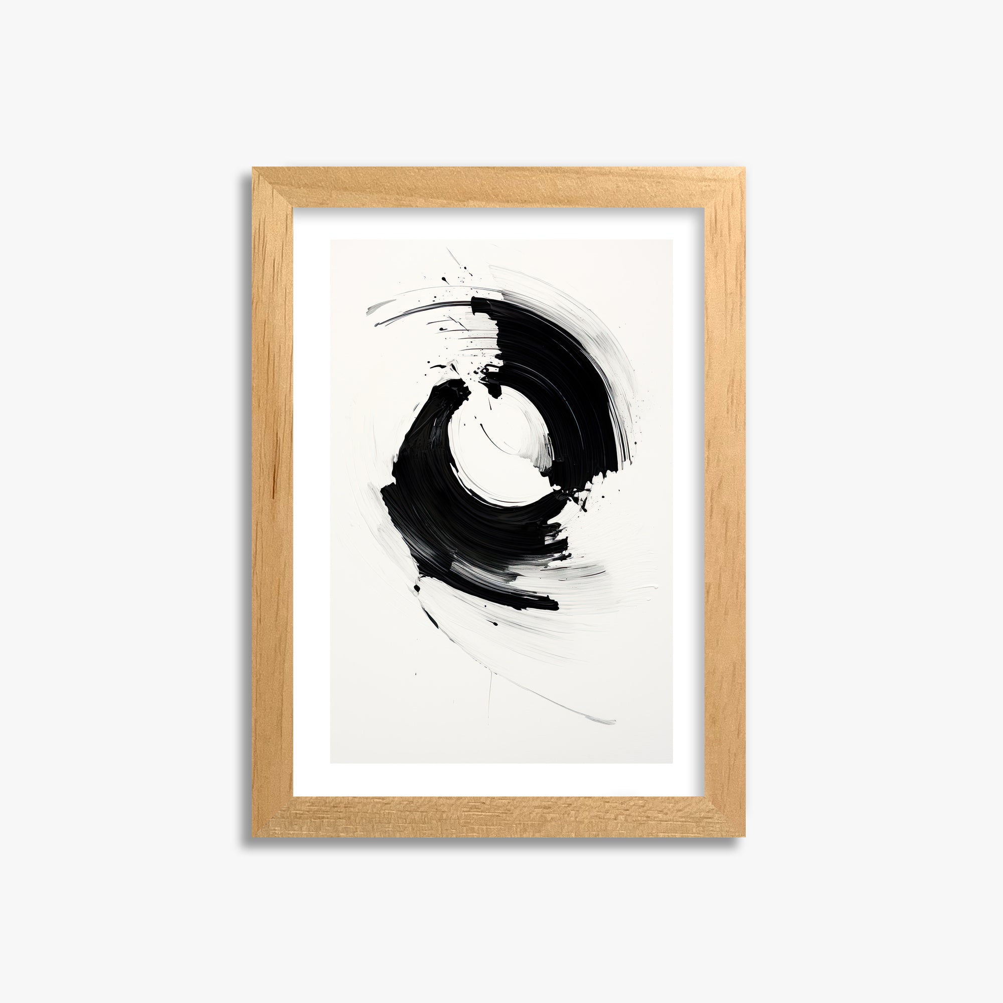Orb in Motion, 21x30cm Oak Framed Art Reproduction