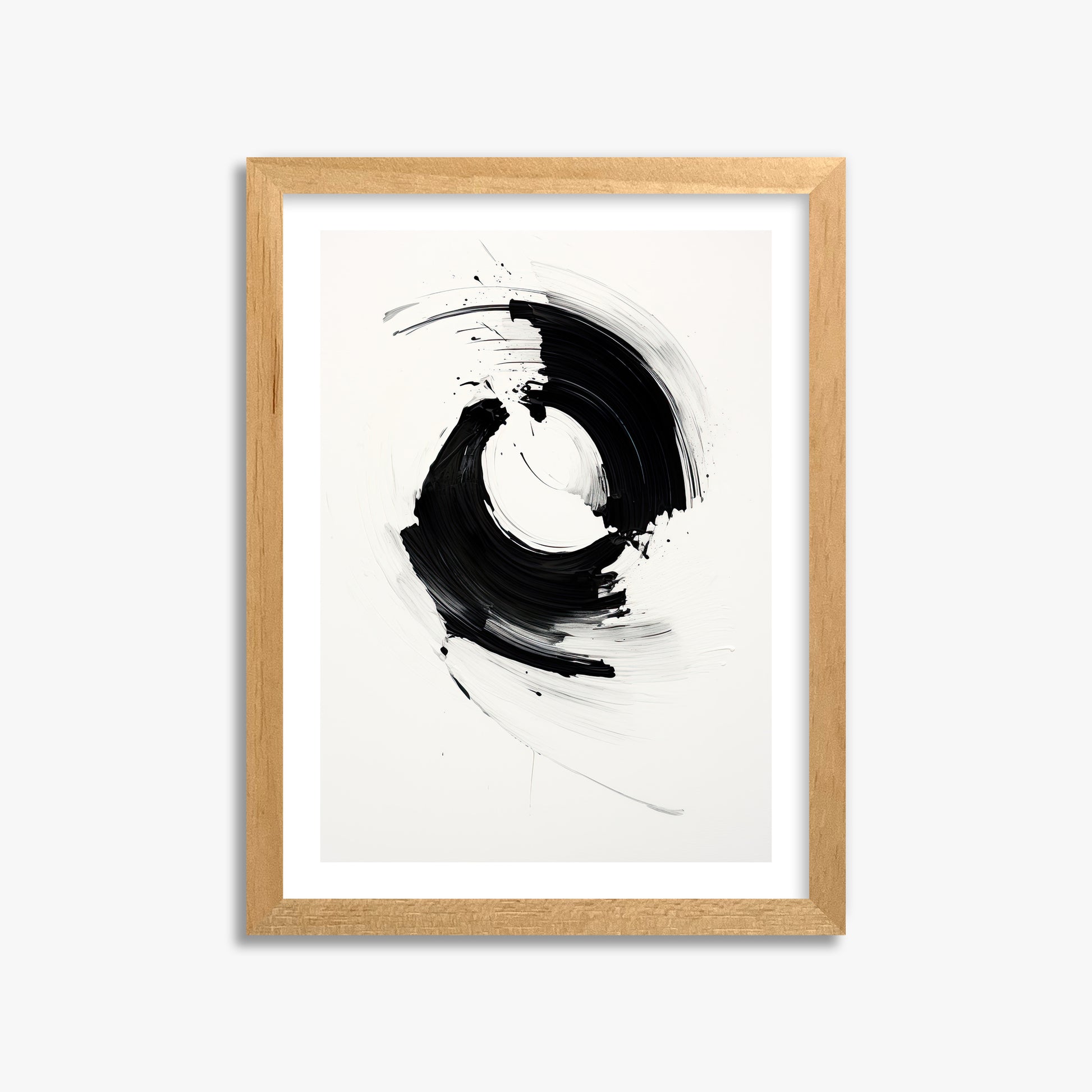 Orb in Motion, 30x40cm Oak Framed Art Reproduction