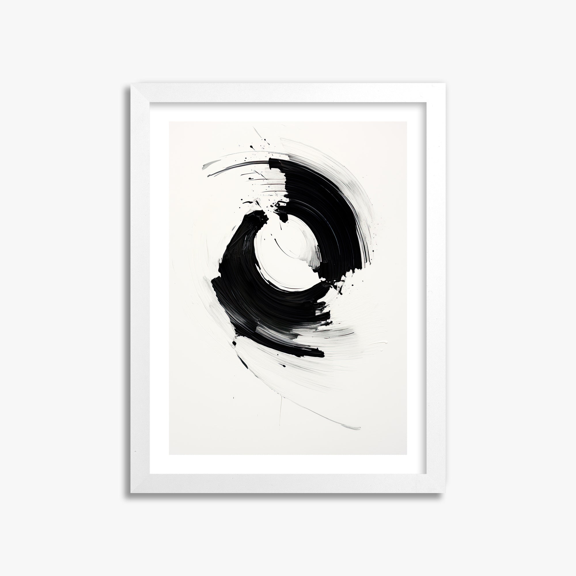 Orb in Motion, 30x40cm Whitek Framed Art Reproduction
