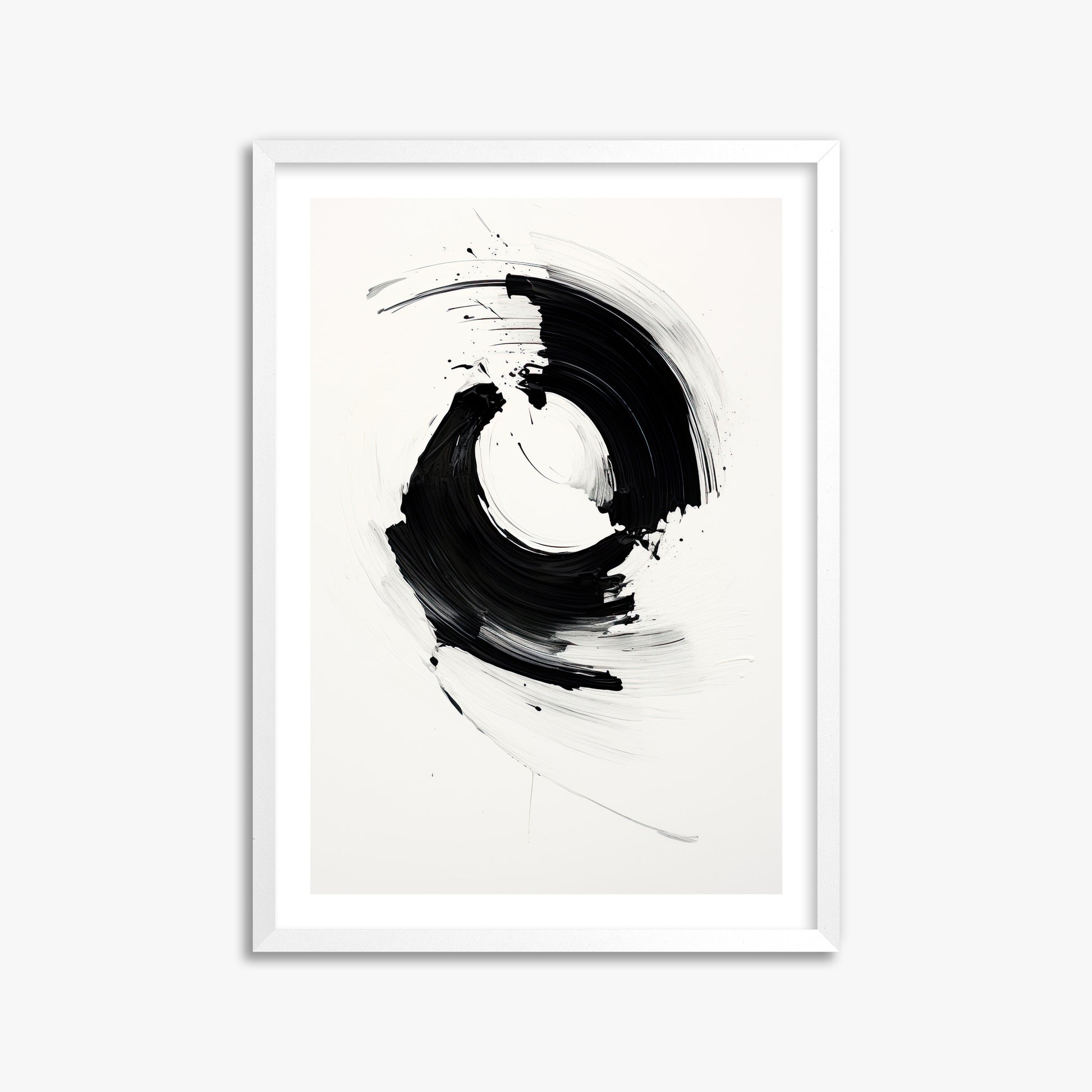 Orb in Motion, 50x70cm Whitek Framed Art Reproduction