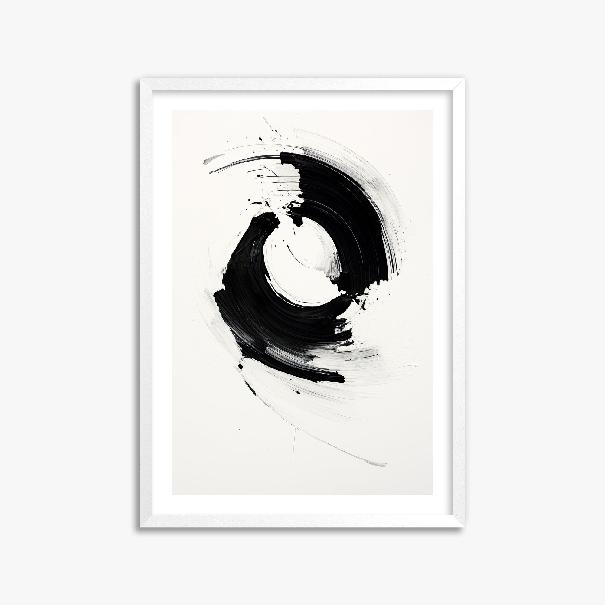 Orb in Motion, 50x70cm Whitek Framed Art Reproduction