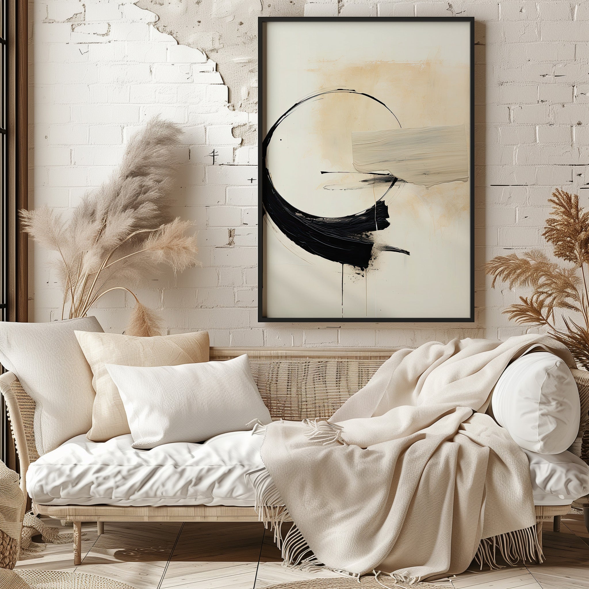 Design Concept No. 29 for Arc Fragment Modern Poster Art