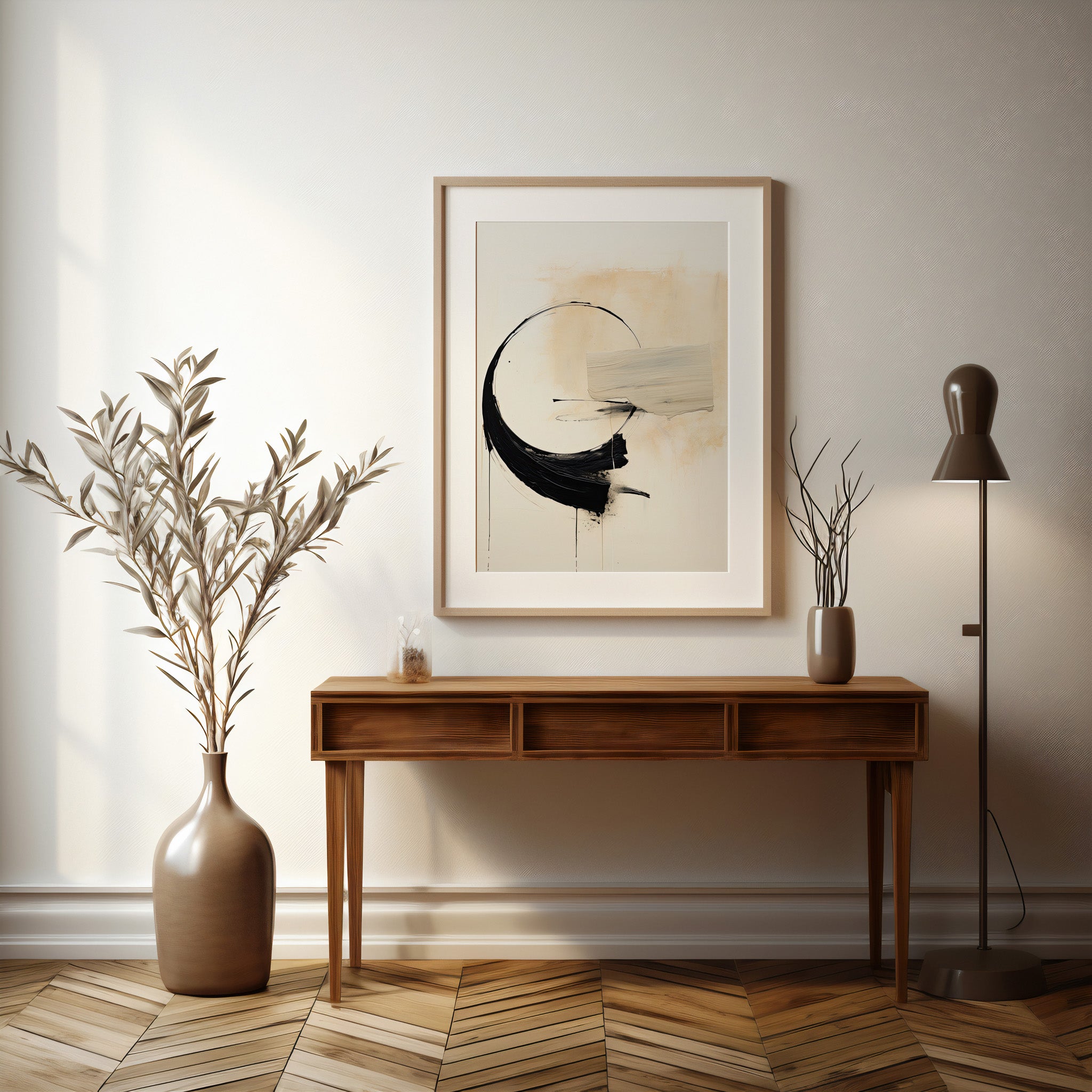 Design Concept No. 37 for Arc Fragment Modern Poster Art