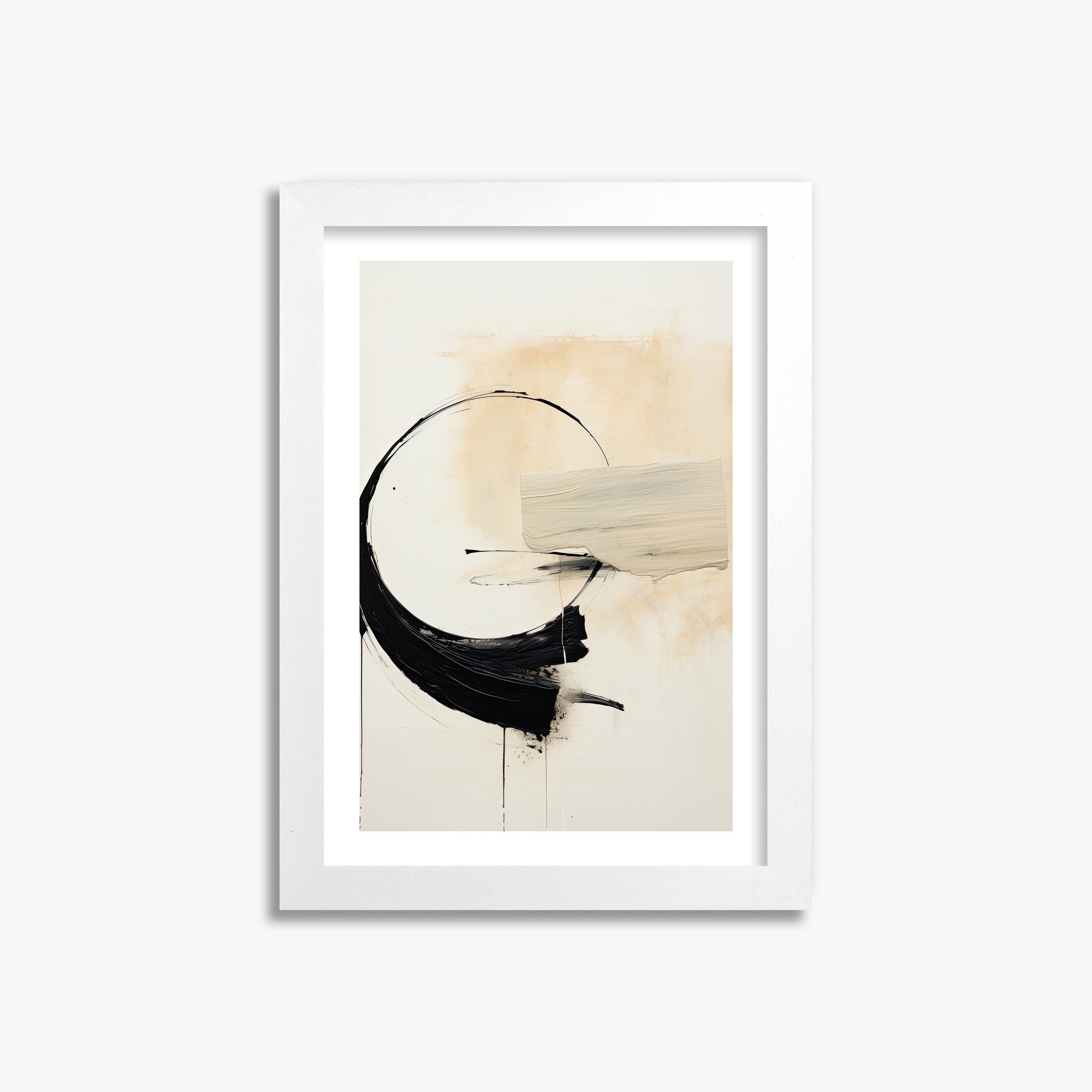 Arc Fragment, 21x30cm Whitek Framed Art Reproduction