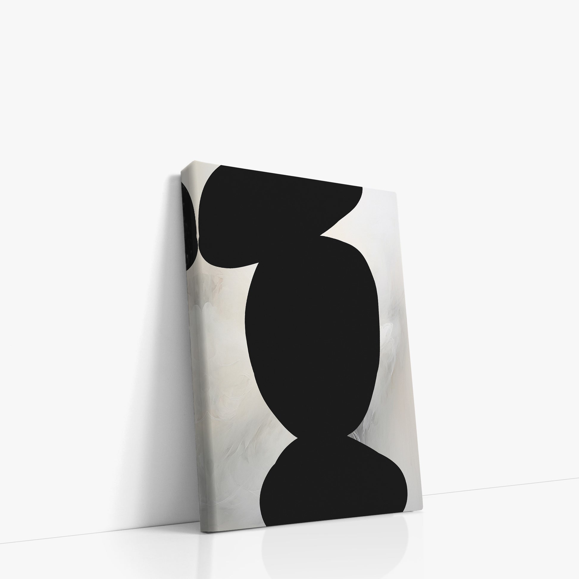 Silent Totem, 21x30cm Satin Canvas Art Reproduction Left Angle