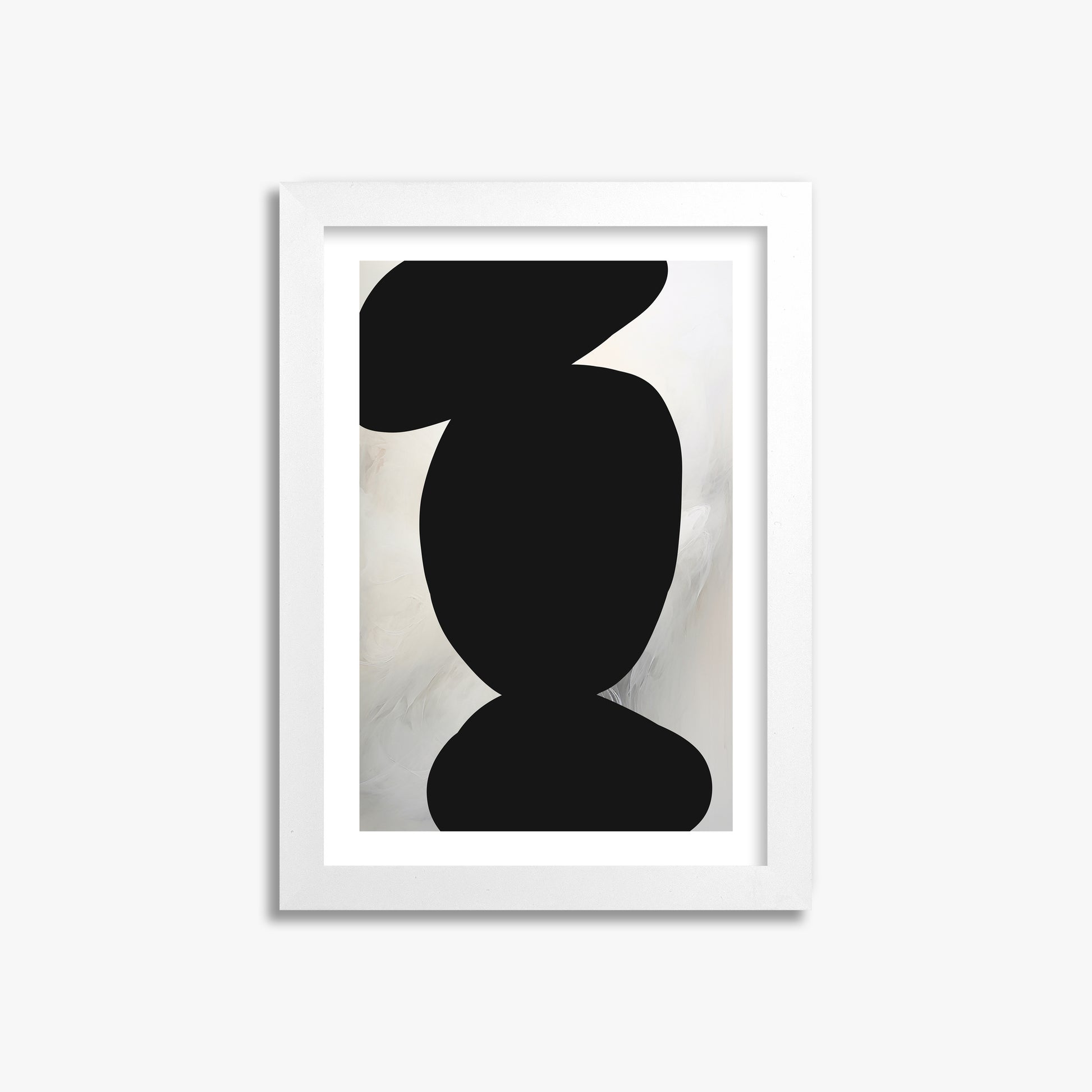 Silent Totem, 21x30cm Whitek Framed Art Reproduction