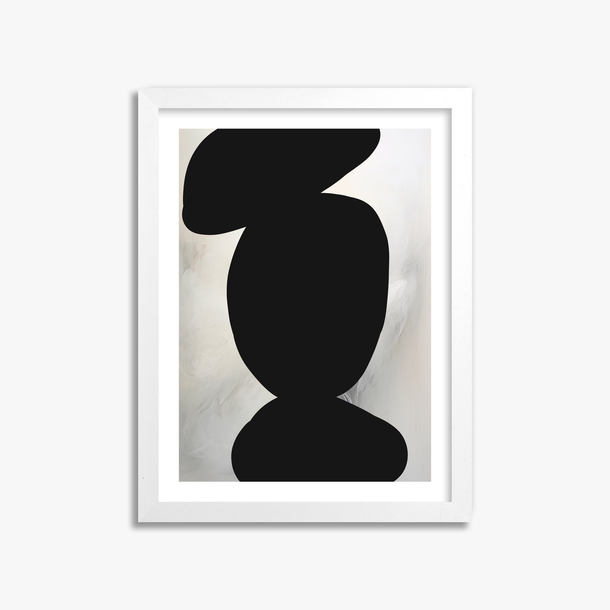 Silent Totem, 30x40cm Whitek Framed Art Reproduction