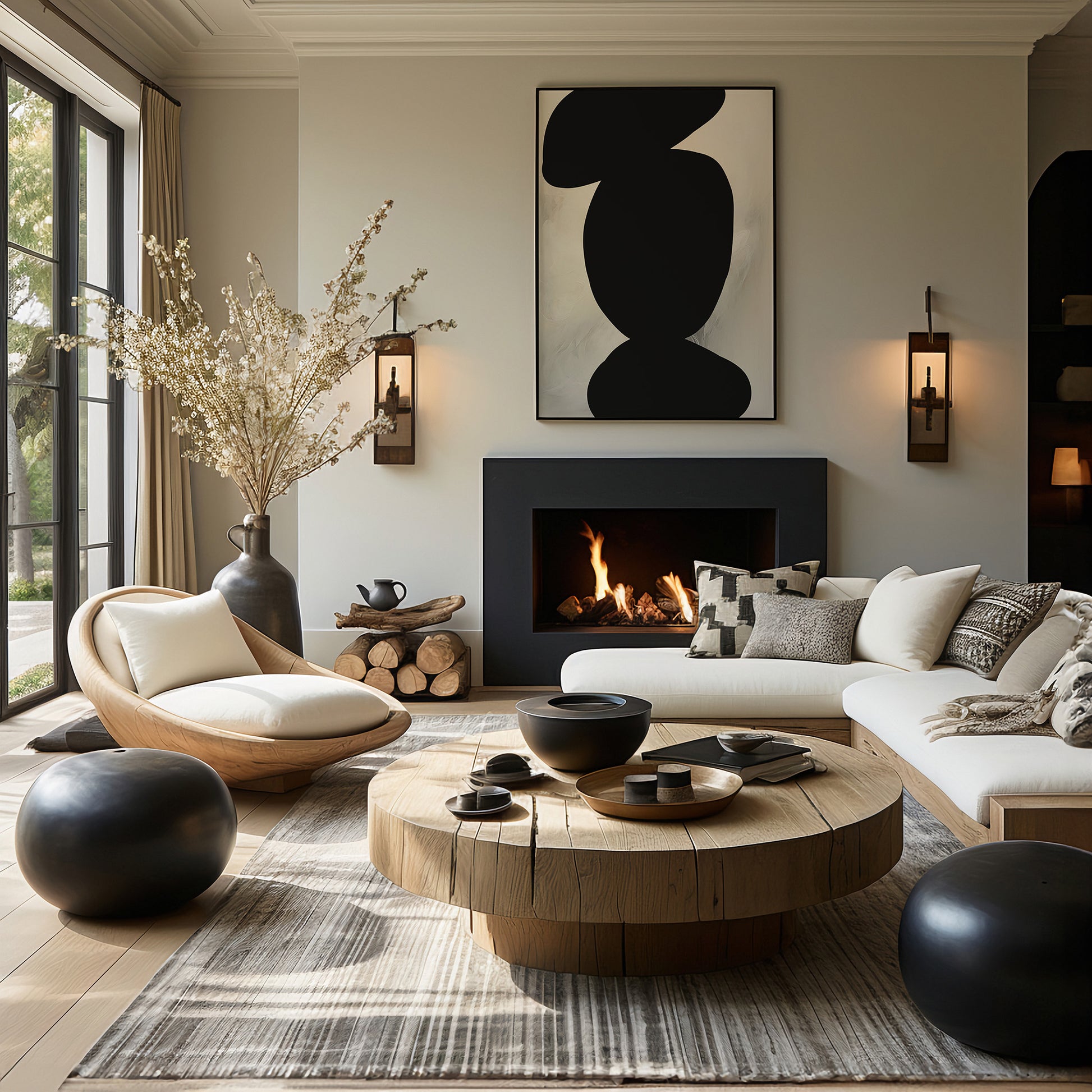 Design Concept No. 39 for Silent Totem Modern Poster Art