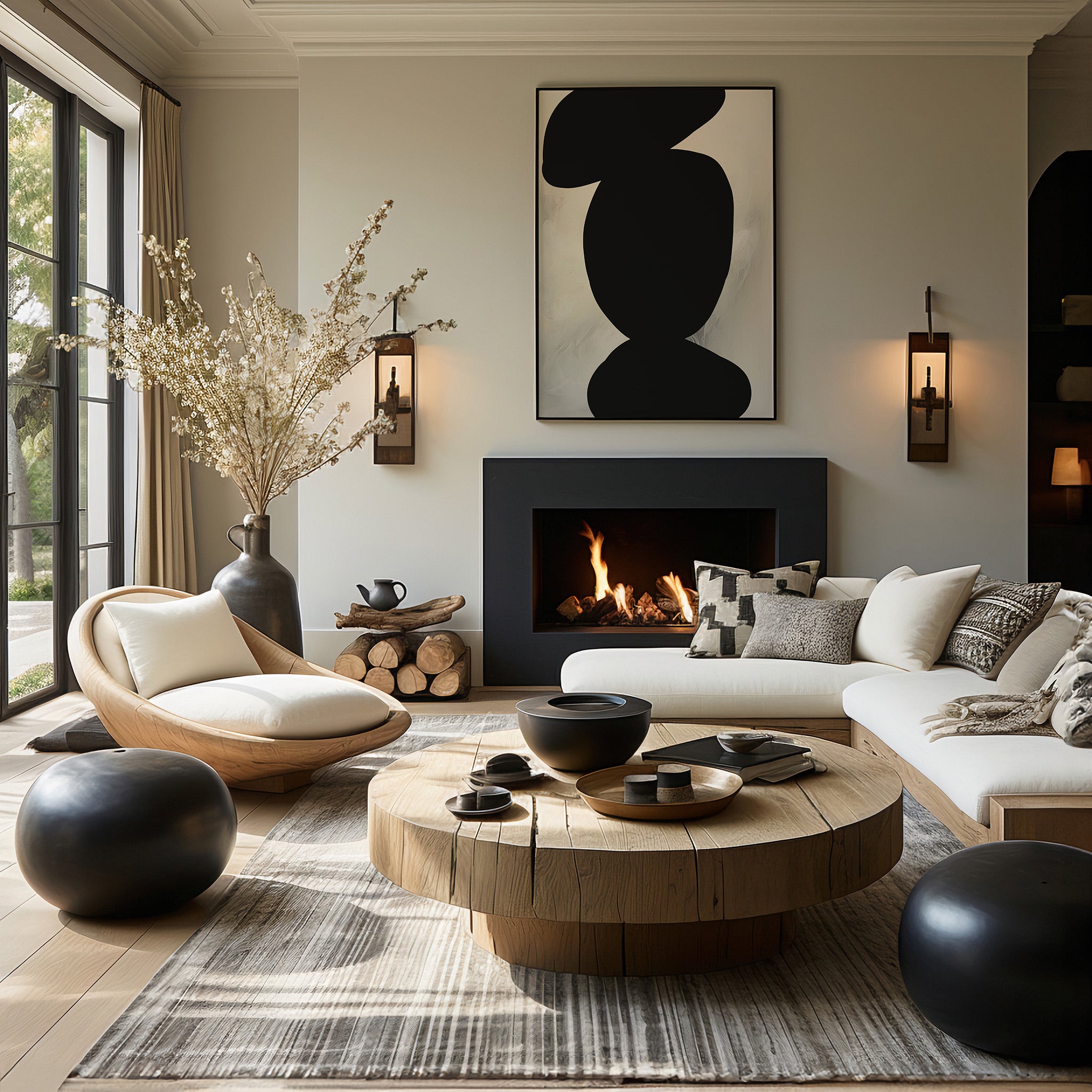 Design Concept No. 39 for Silent Totem Modern Poster Art