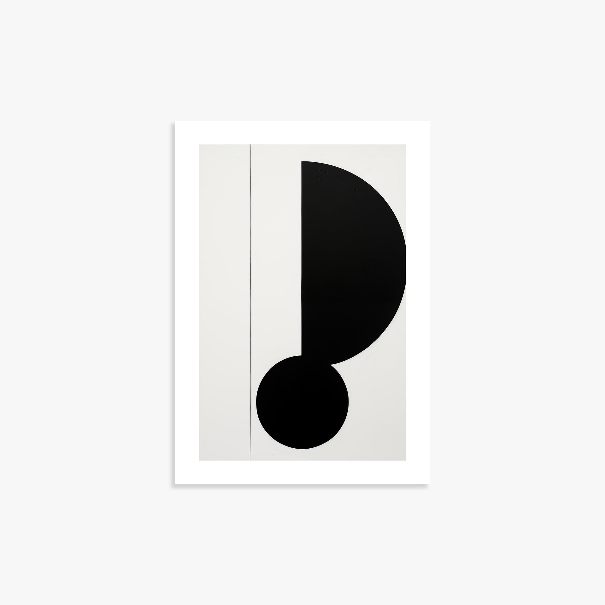 Rhythm in Silence, 21x30cm Printed Poster
