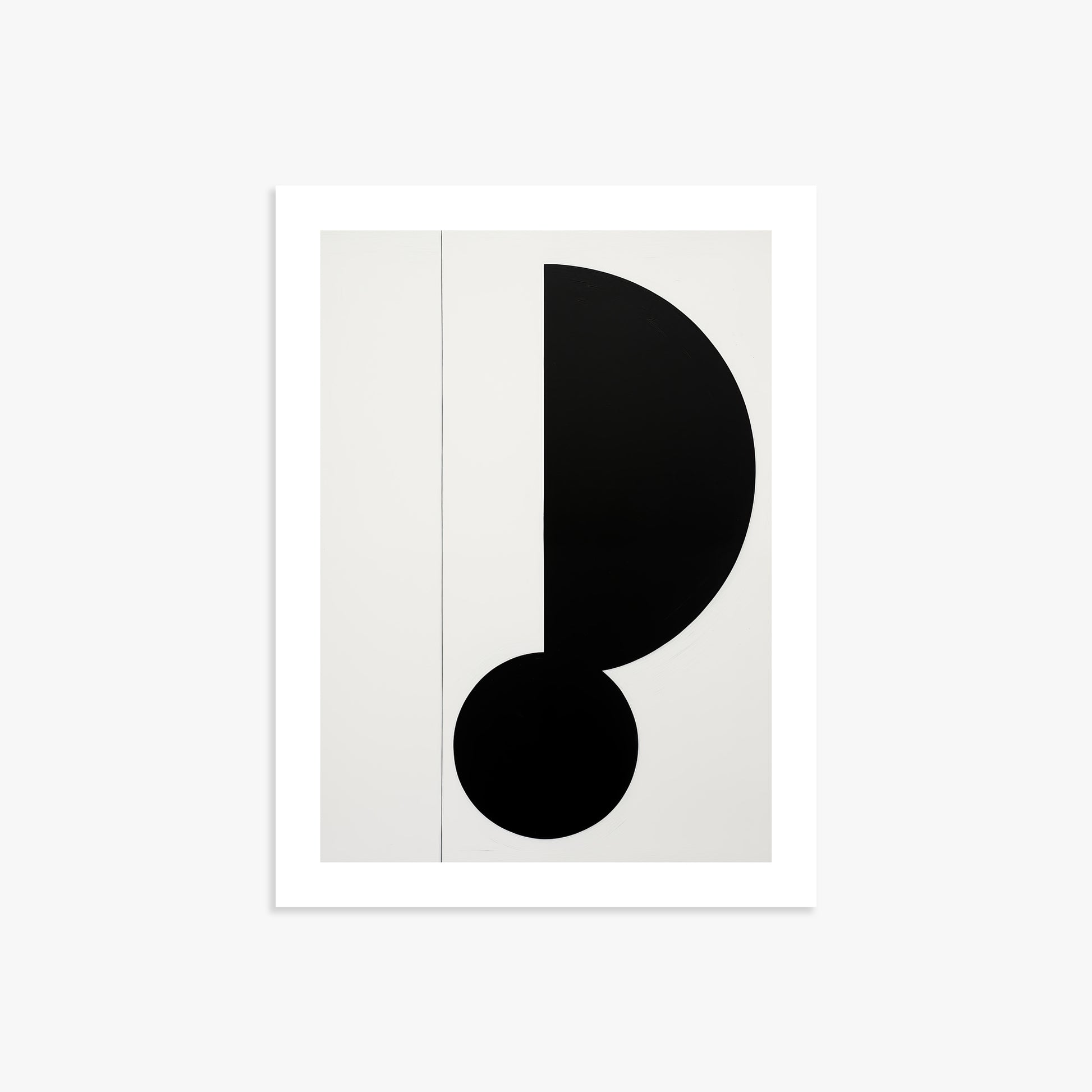 Rhythm in Silence, 30x40cm Printed Poster