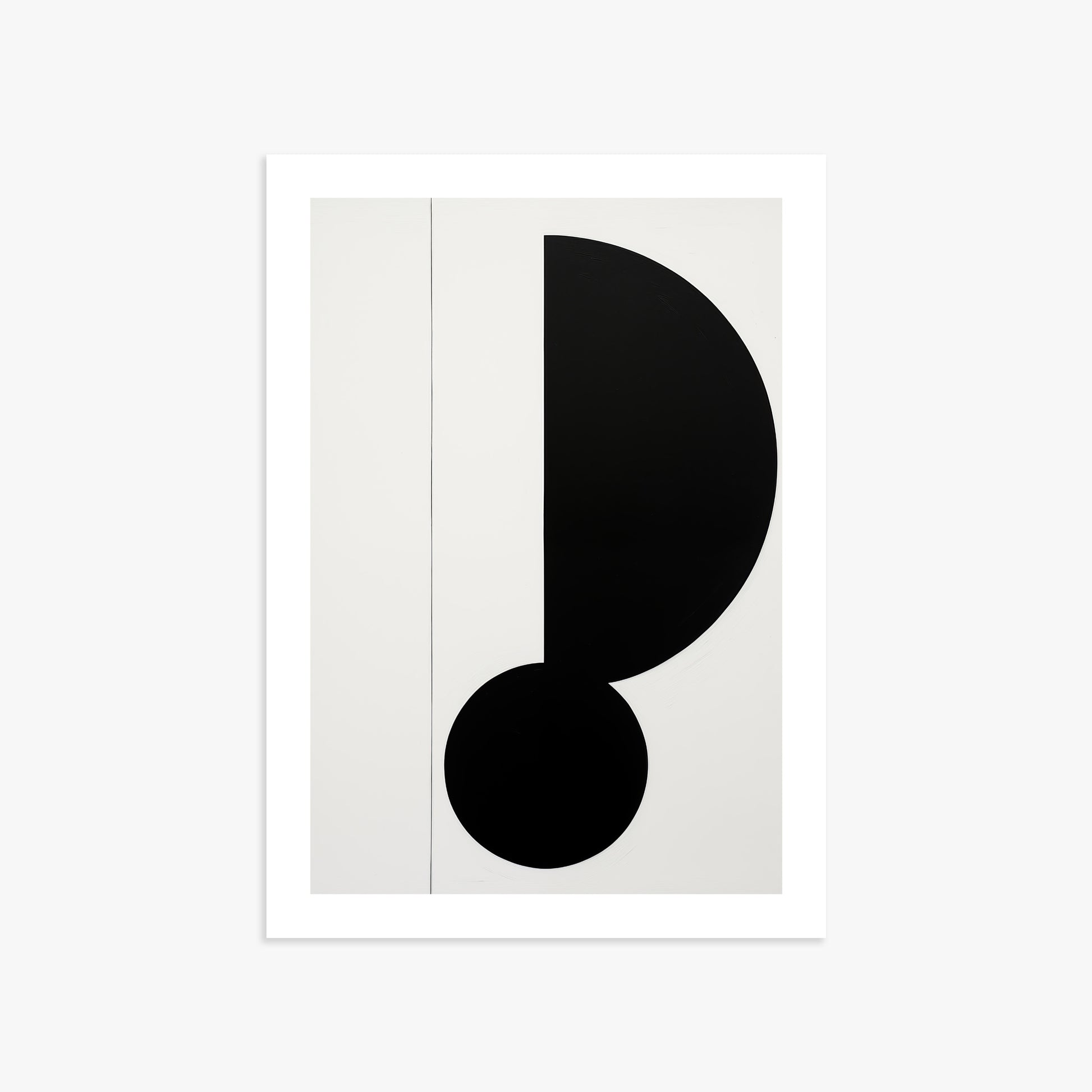 Rhythm in Silence, 50x70cm Printed Poster
