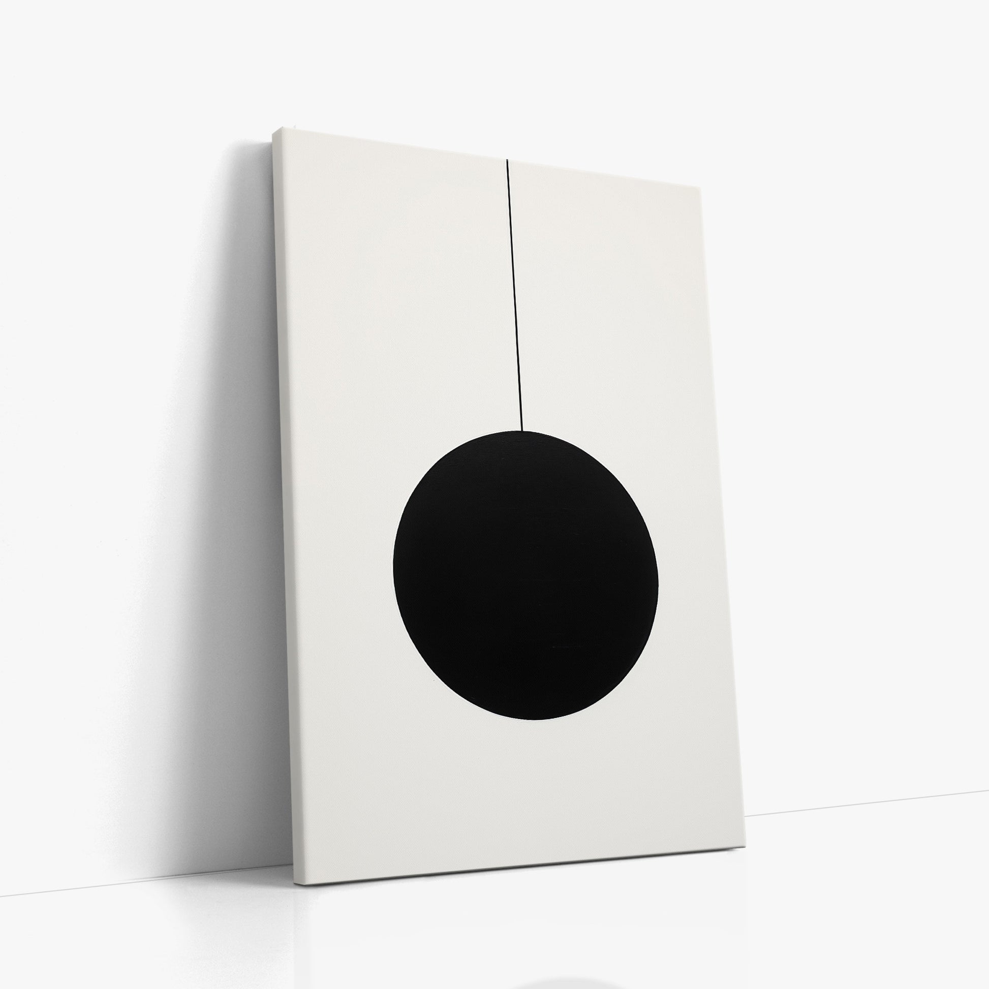 Midnight Pendulum, 60x90cm Satin Canvas Art Reproduction Left Angle