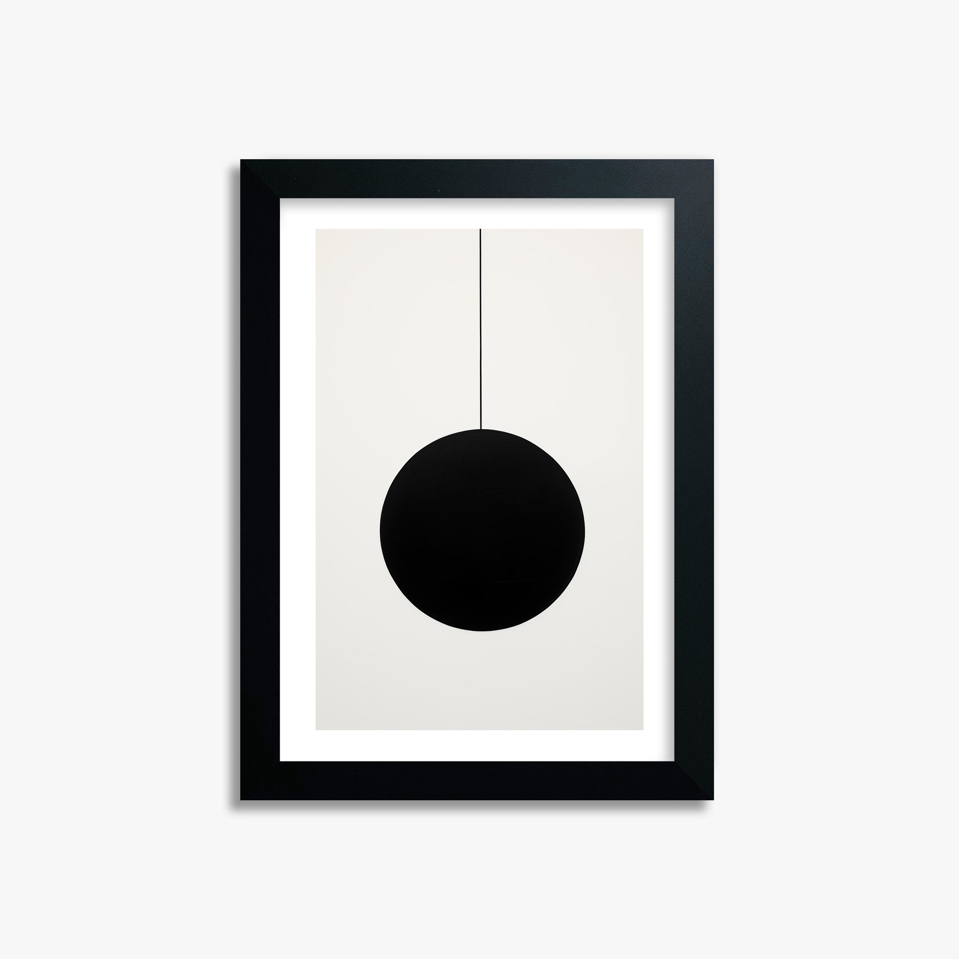 Midnight Pendulum, 21x30cm Black Framed Art Reproduction