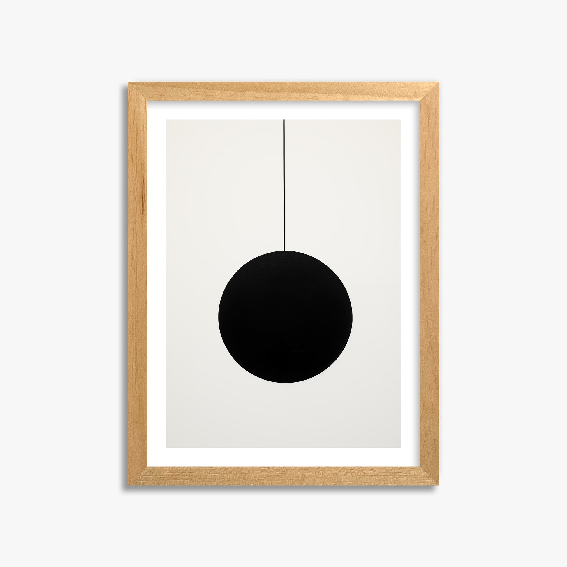 Midnight Pendulum, 30x40cm Oak Framed Art Reproduction