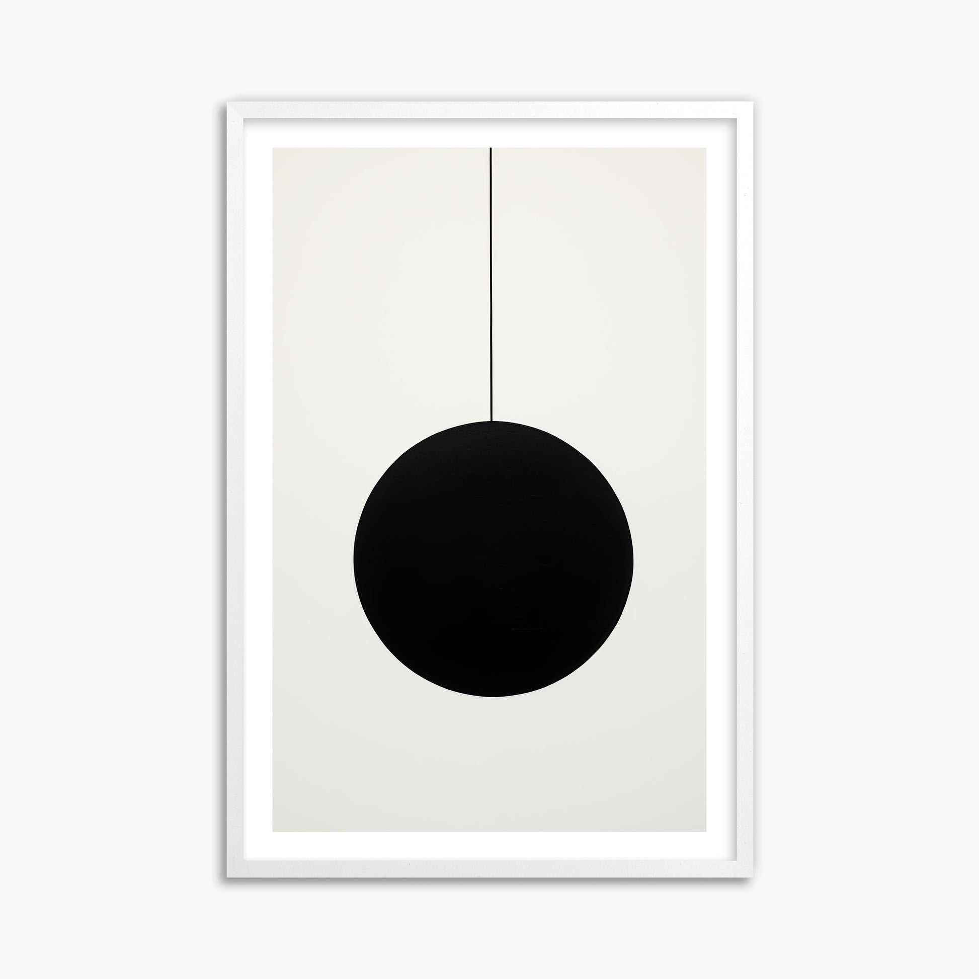 Midnight Pendulum, 61x91cm Whitek Framed Art Reproduction