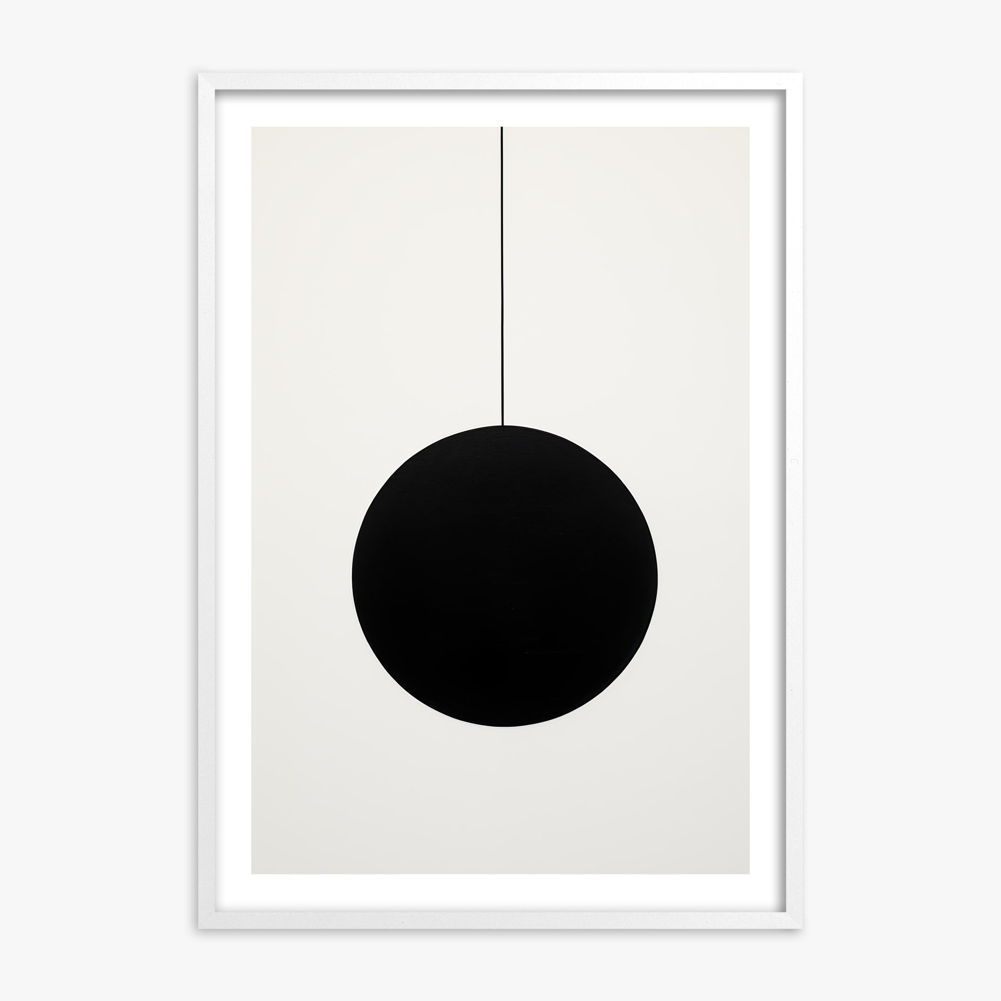 Midnight Pendulum, 70x100cm Whitek Framed Art Reproduction