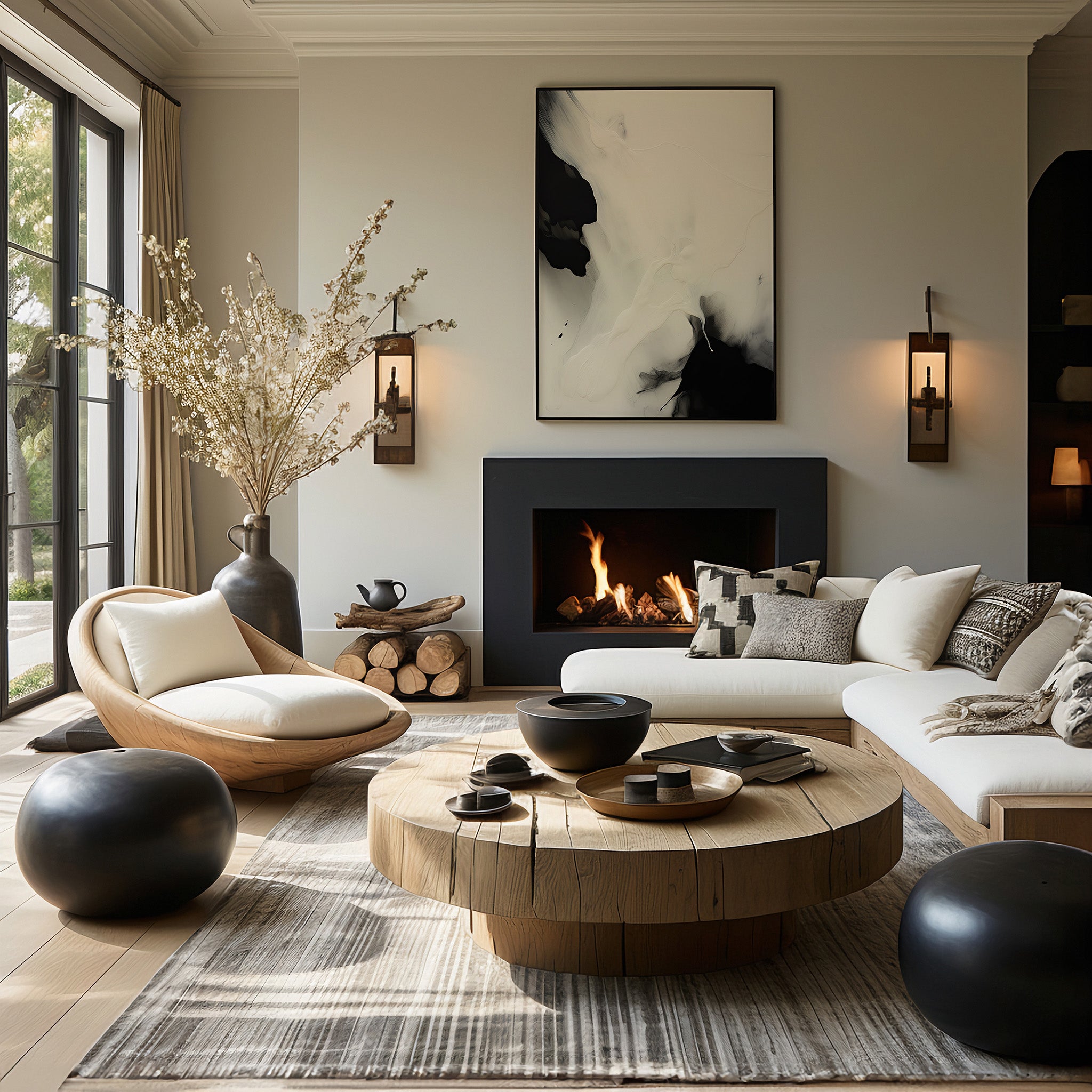 Design Concept No. 39 for Whispered Shadows Modern Poster Art