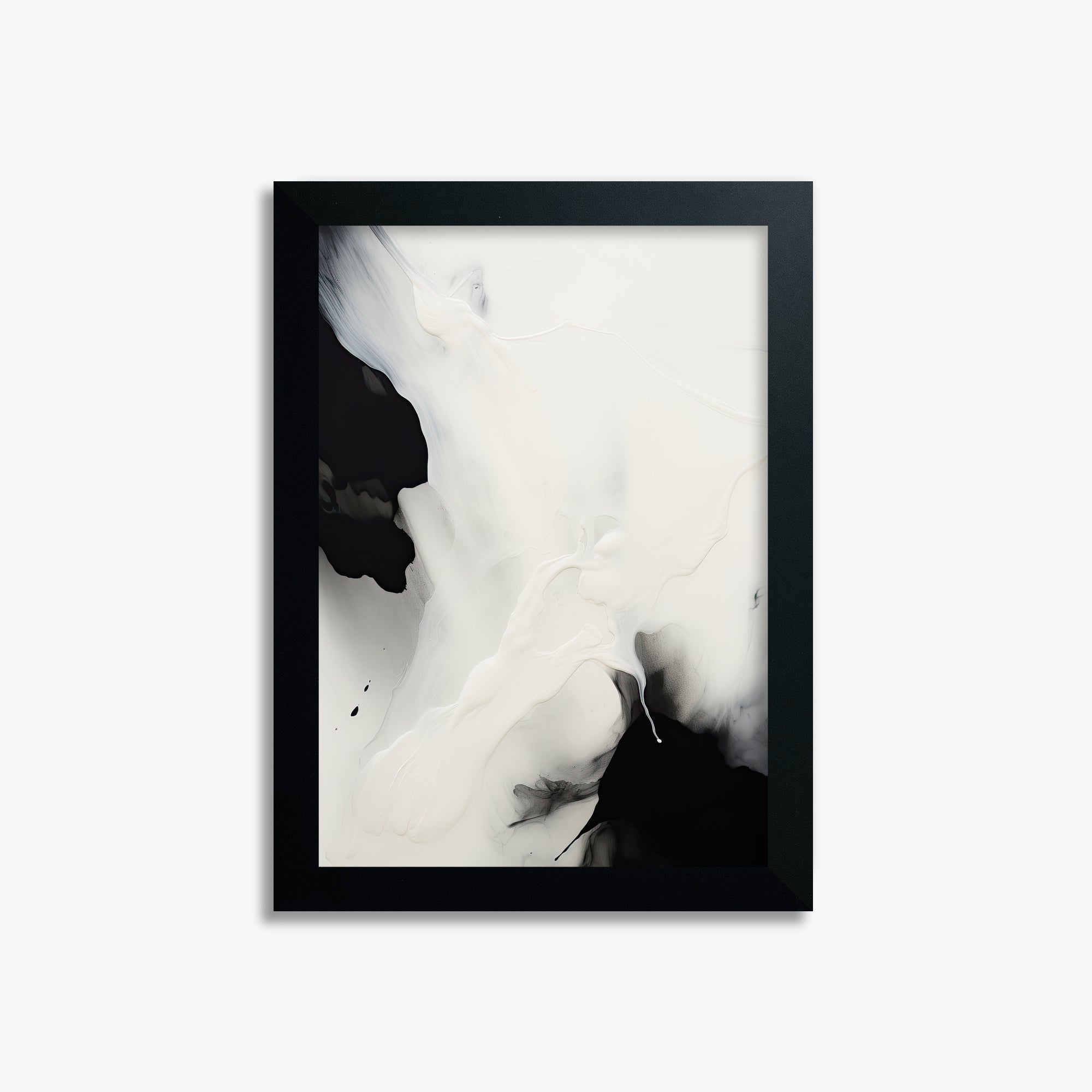 Whispered Shadows, 21x30cm Framed Poster With Black Frame