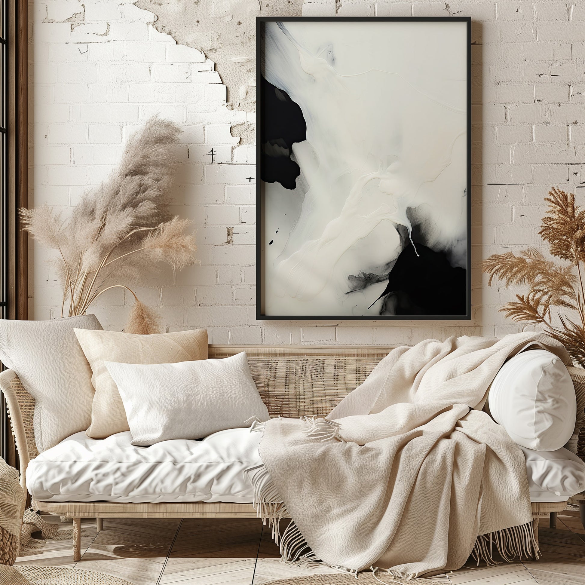 Design Concept No. 29 for Whispered Shadows Modern Poster Art