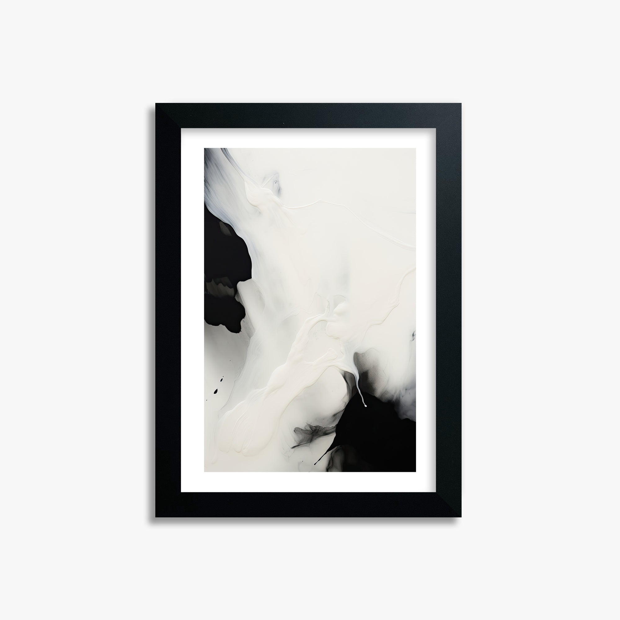 Whispered Shadows, 21x30cm Black Framed Art Reproduction