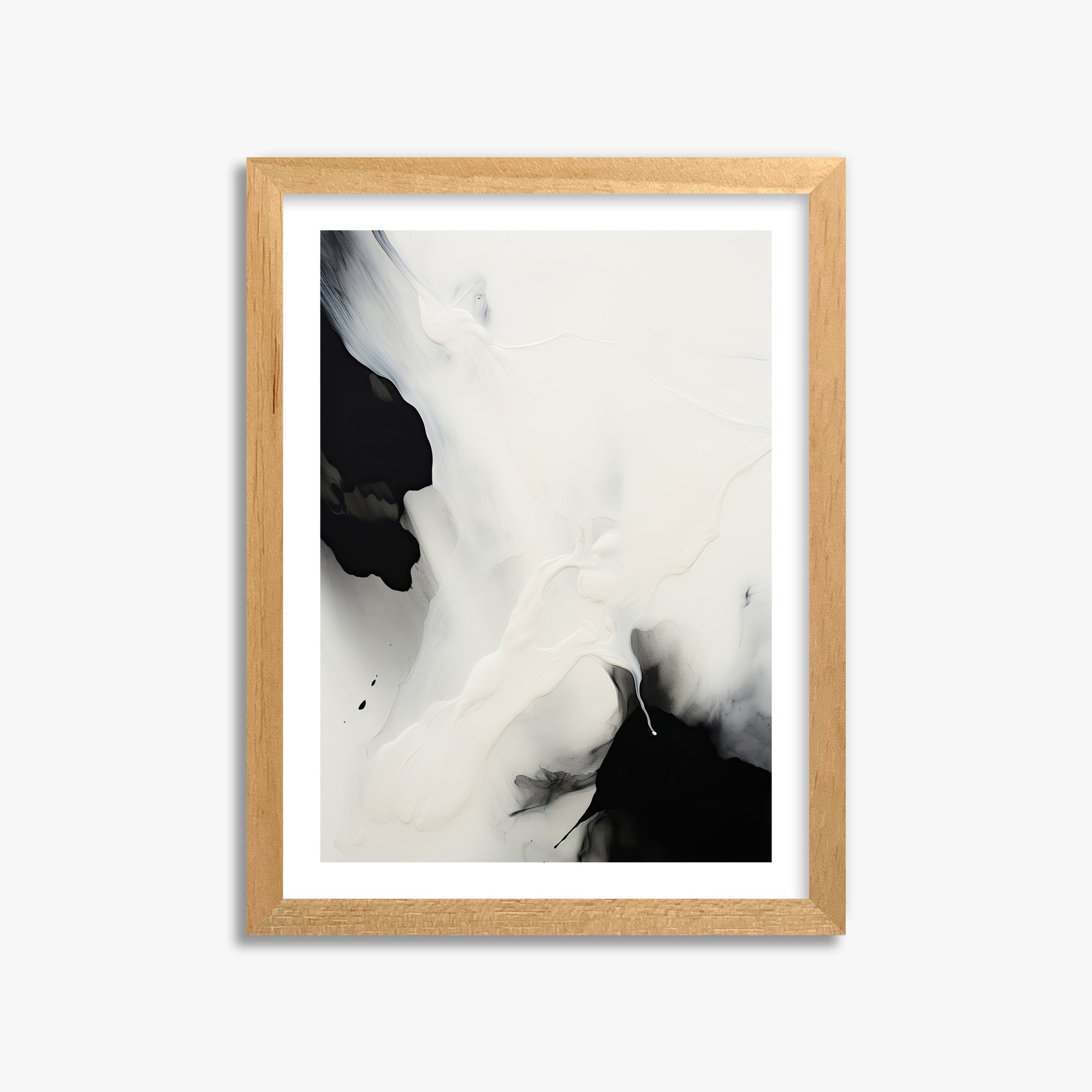 Whispered Shadows, 30x40cm Oak Framed Art Reproduction