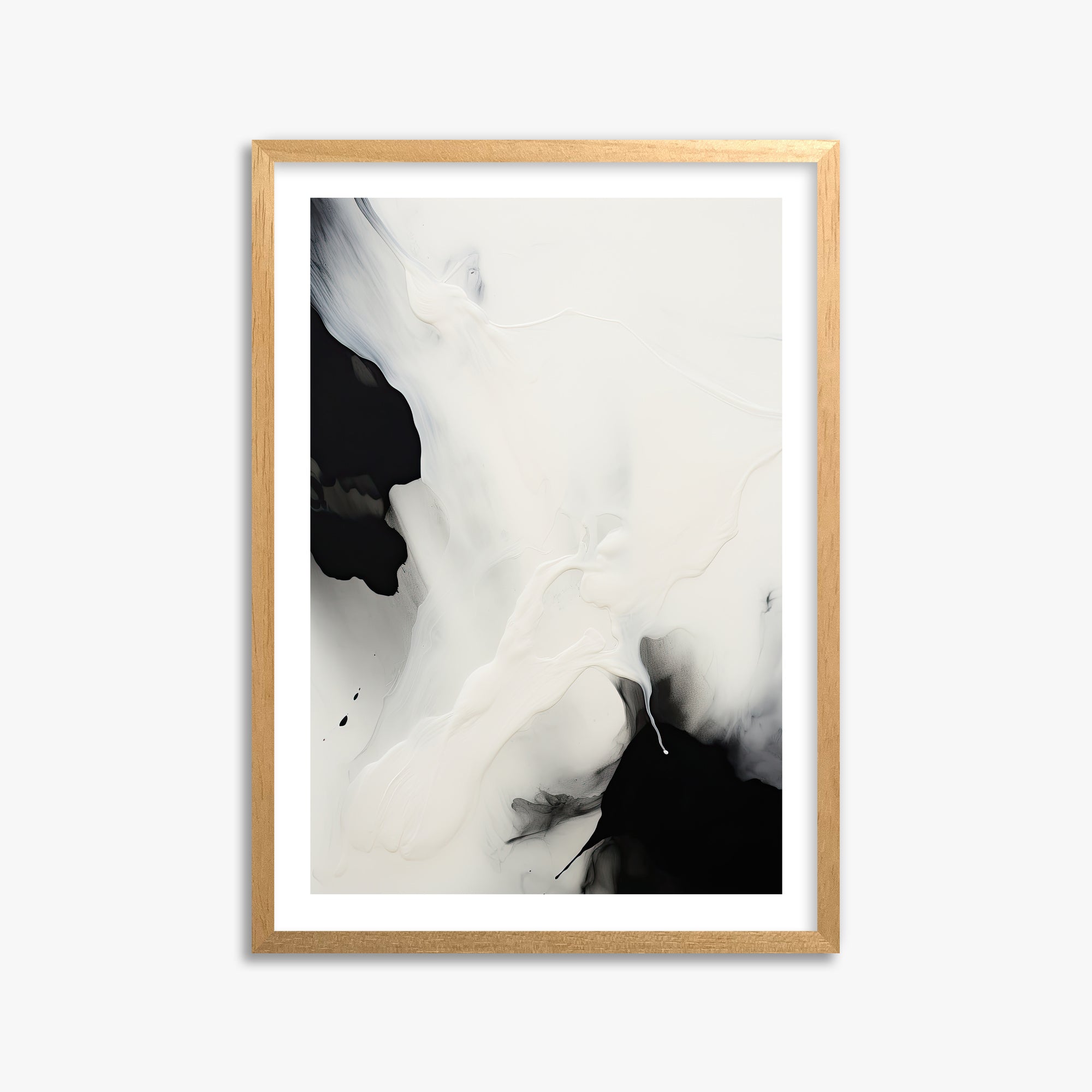 Whispered Shadows, 50x70cm Oak Framed Art Reproduction