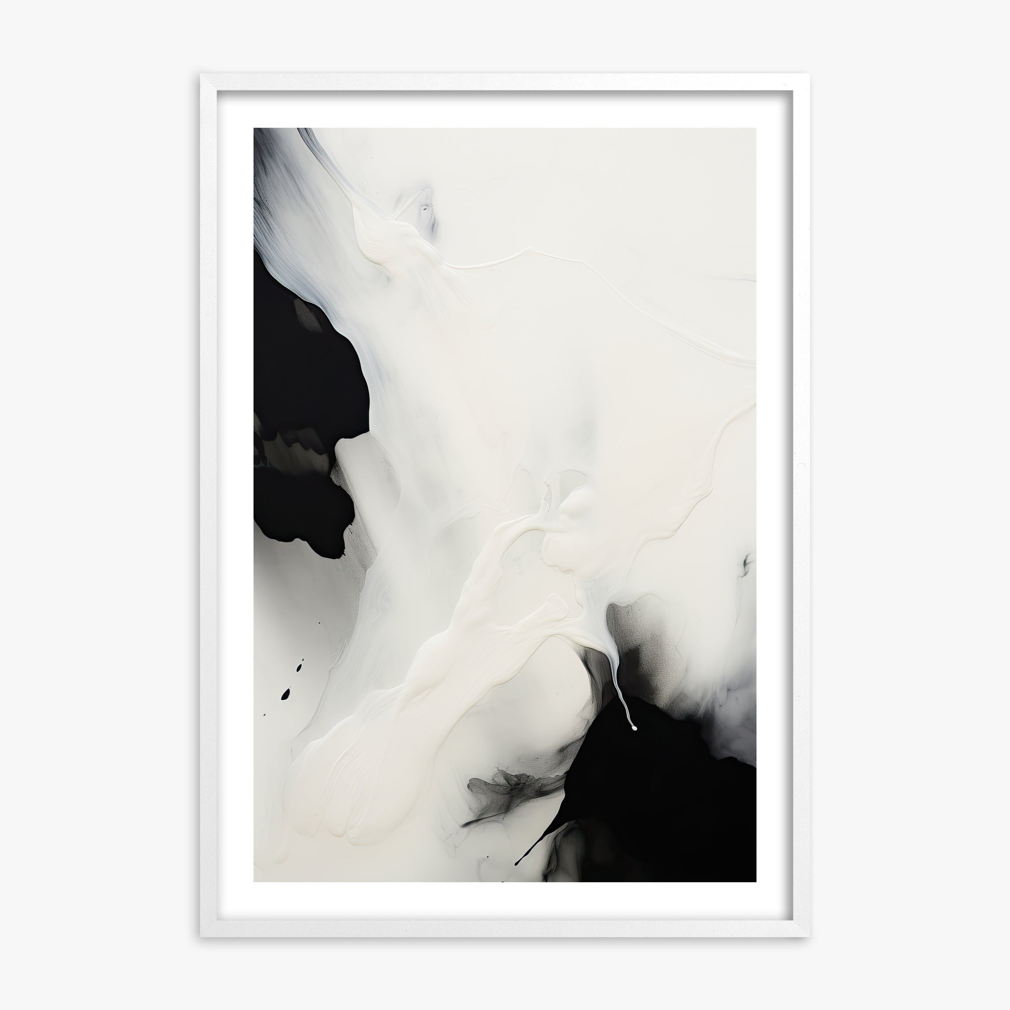 Whispered Shadows, 70x100cm Whitek Framed Art Reproduction