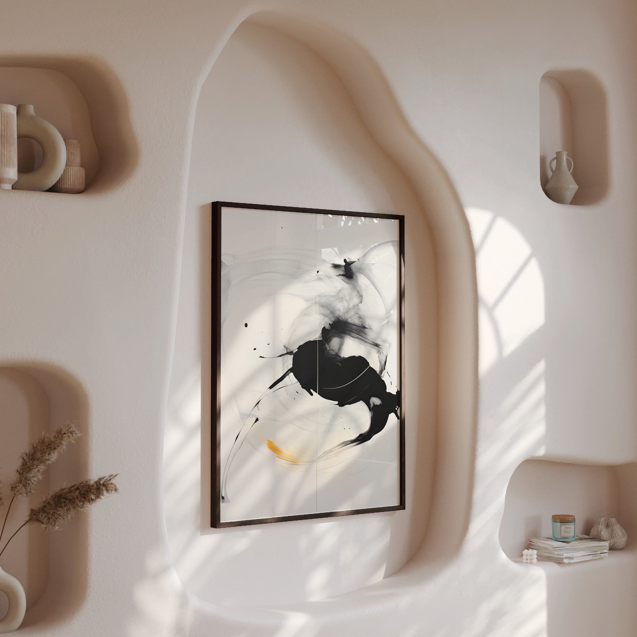 Design Concept No. 13 for Ethereal Motion Modern Poster Art