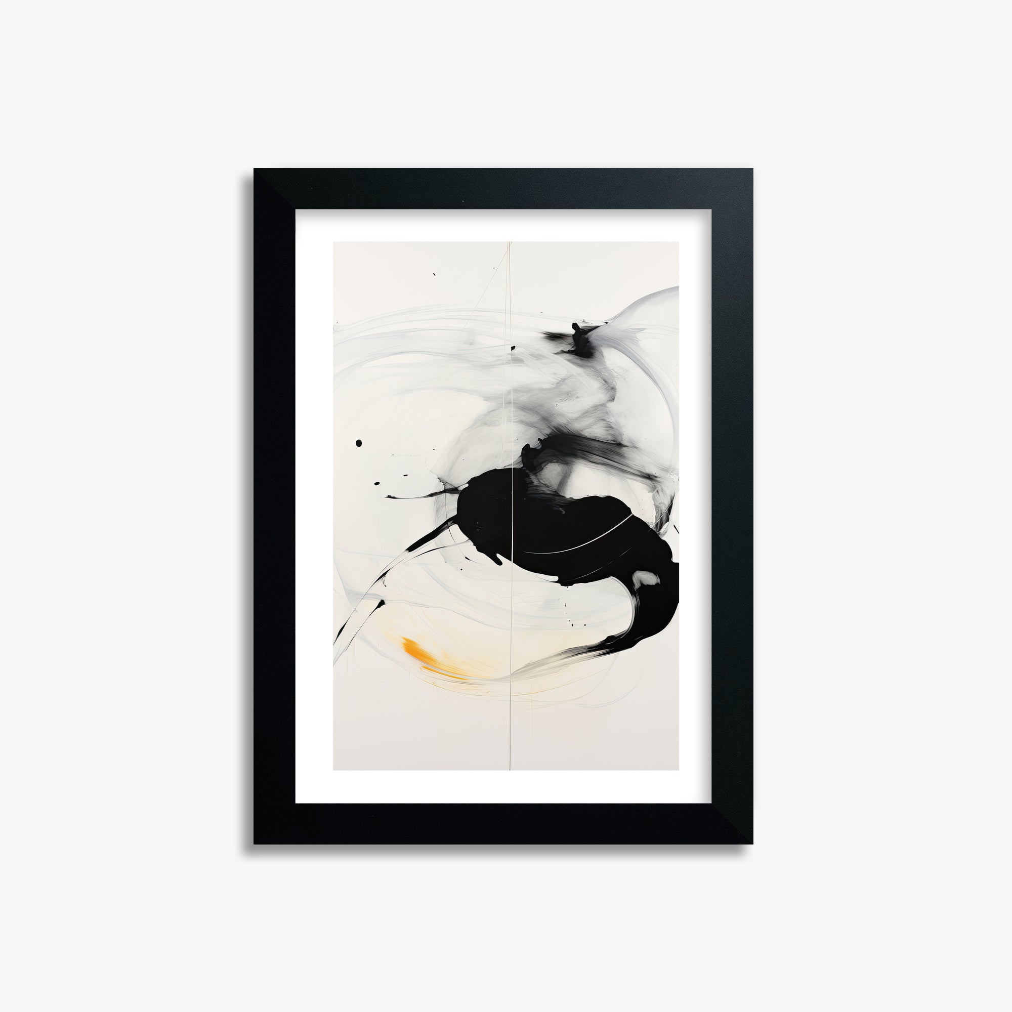 Ethereal Motion, 21x30cm Black Framed Art Reproduction