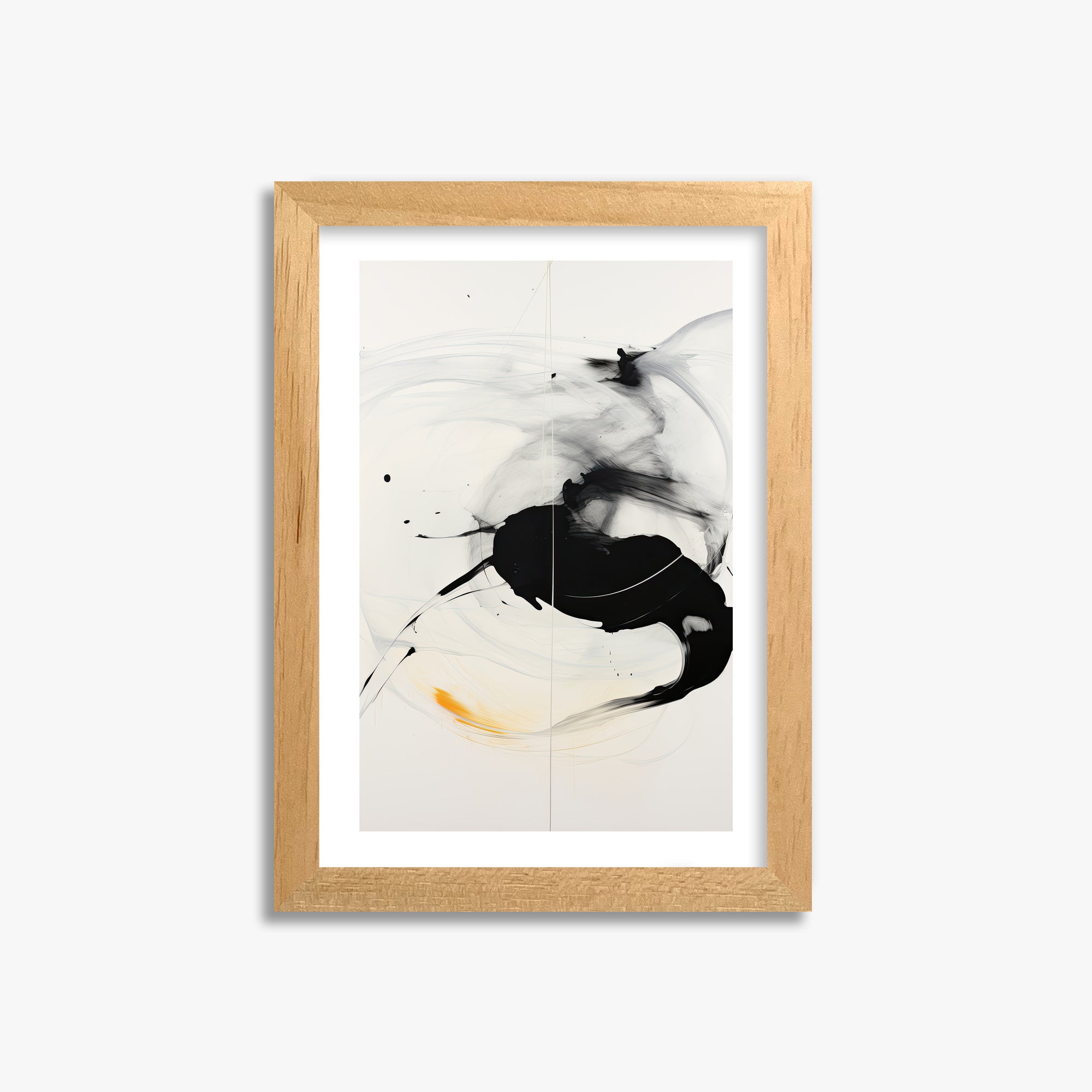 Ethereal Motion, 21x30cm Oak Framed Art Reproduction