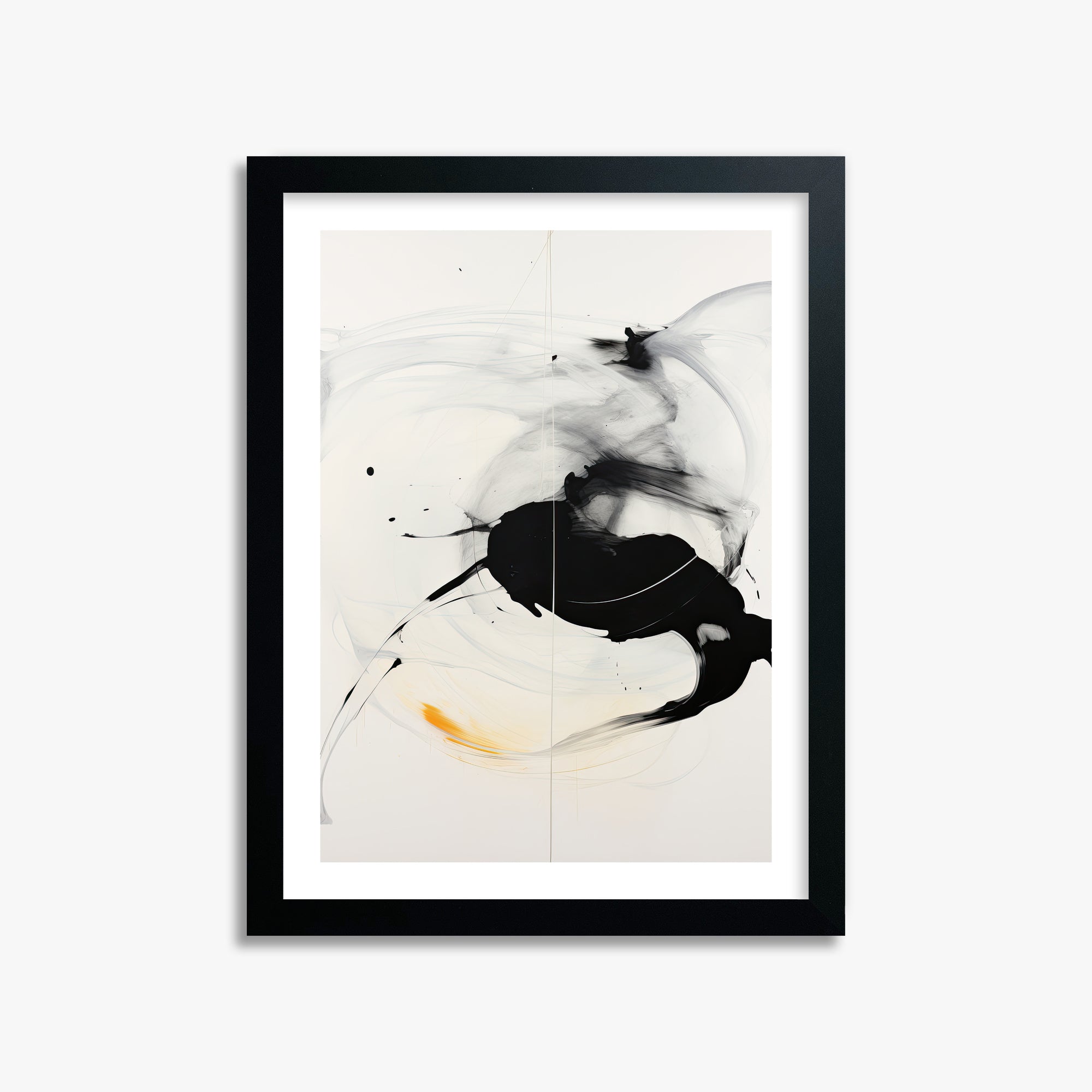 Ethereal Motion, 30x40cm Black Framed Art Reproduction