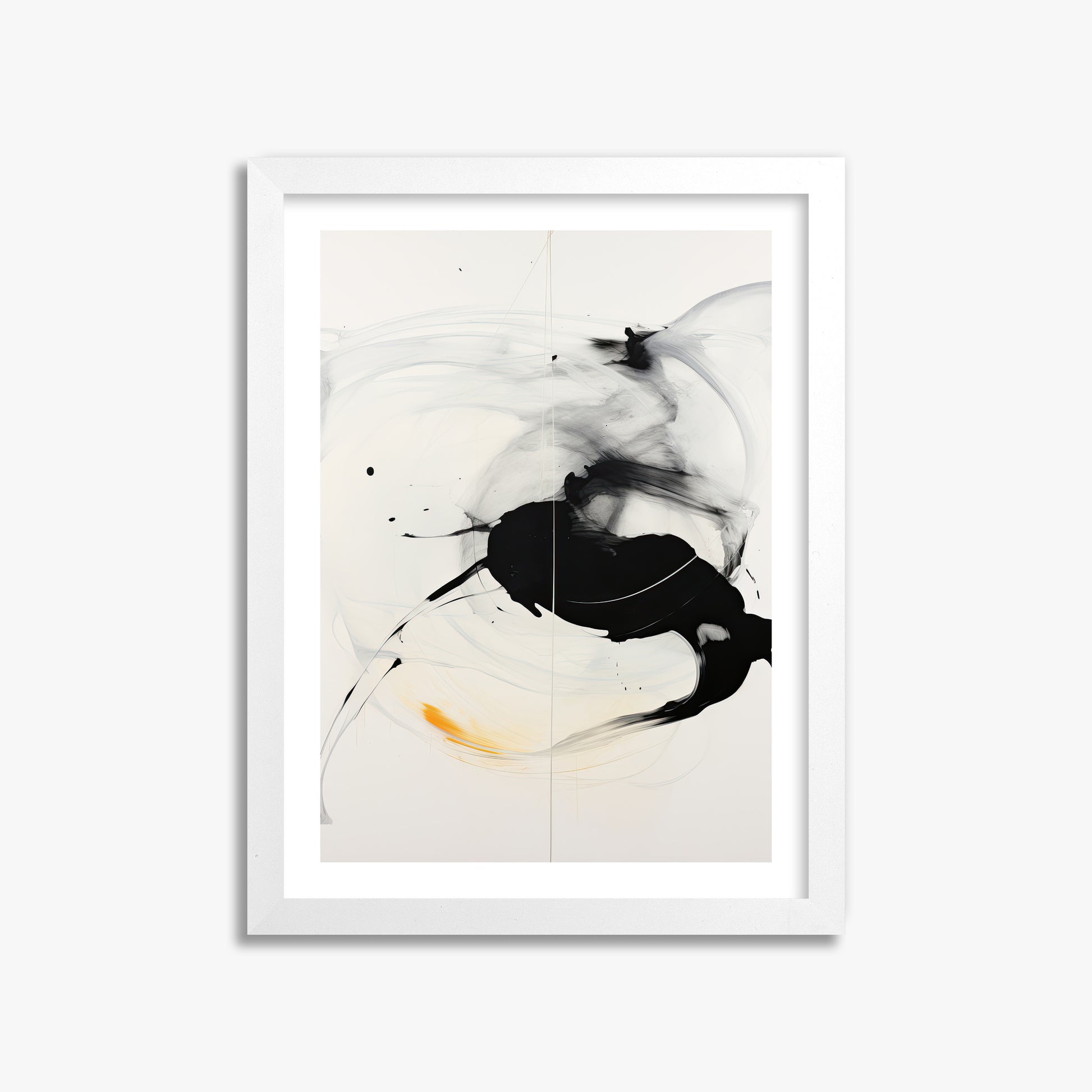Ethereal Motion, 30x40cm Whitek Framed Art Reproduction