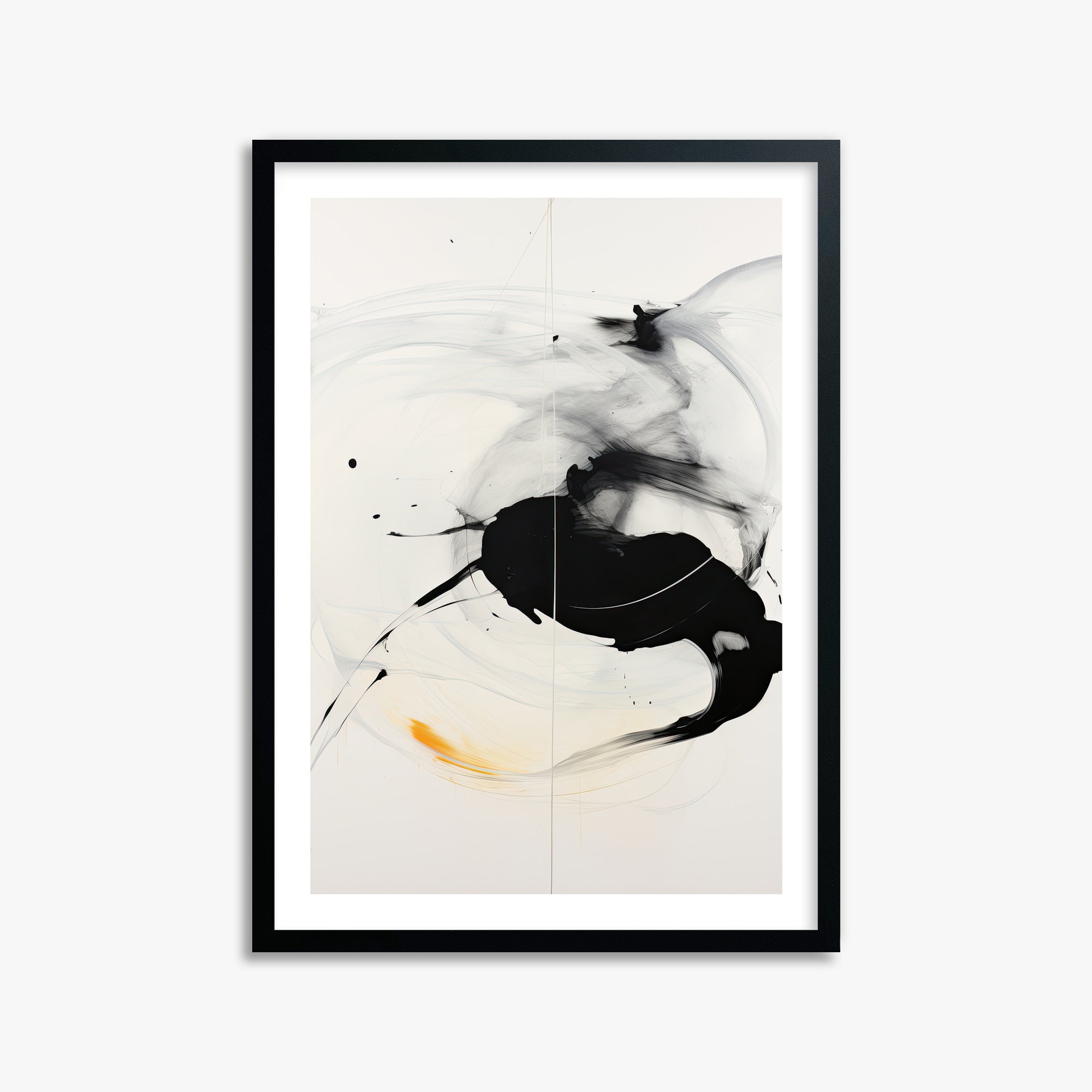 Ethereal Motion, 50x70cm Black Framed Art Reproduction