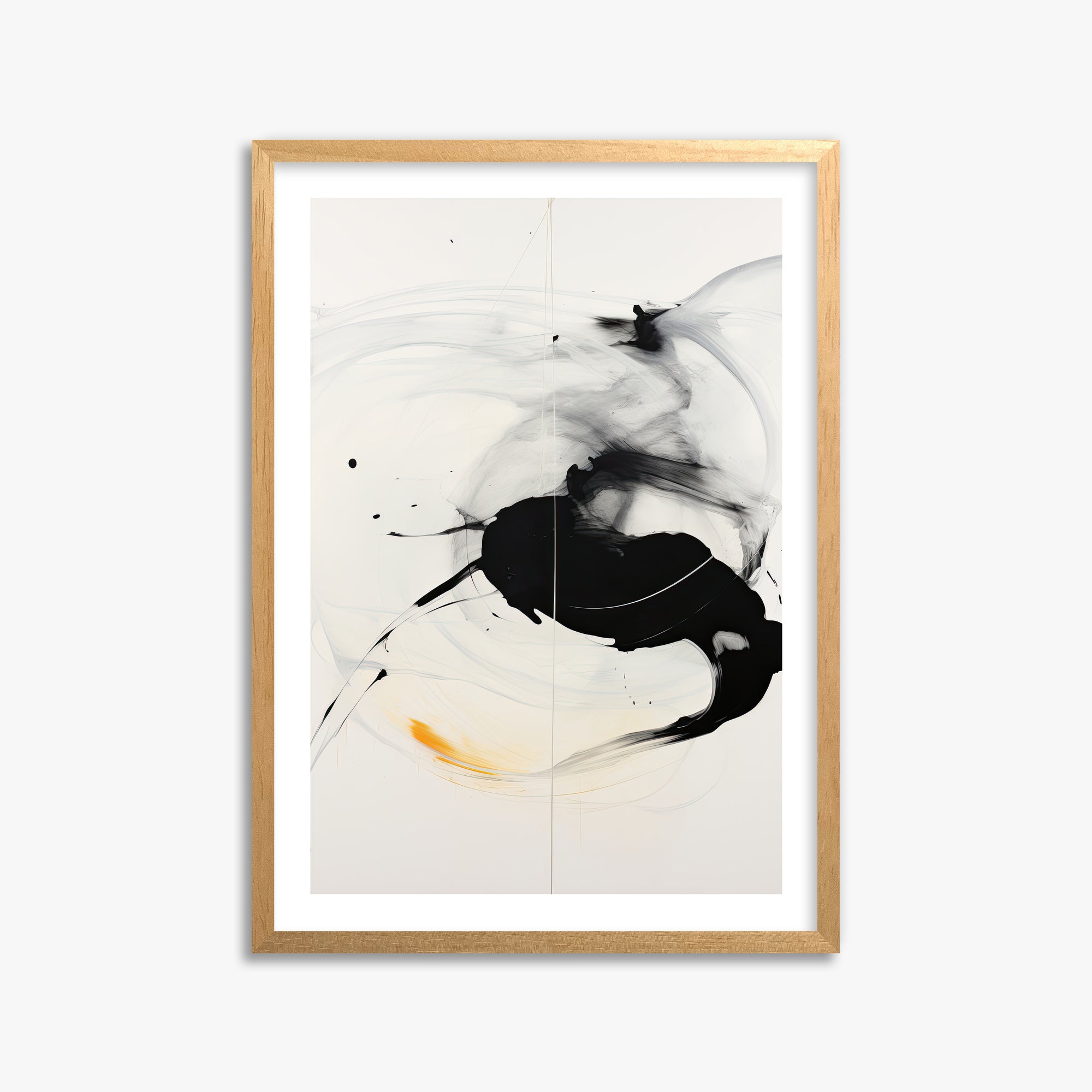 Ethereal Motion, 50x70cm Oak Framed Art Reproduction