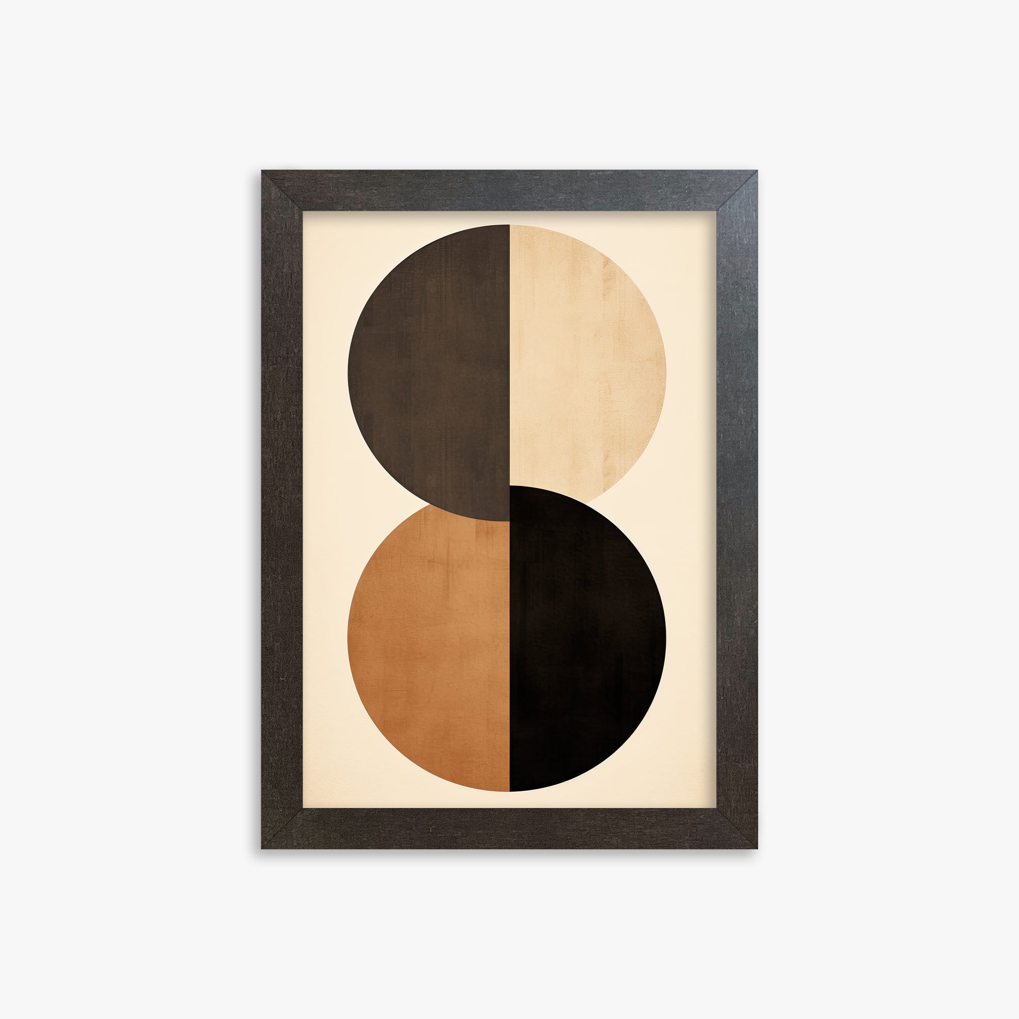 Earthbound Axis, 21x30cm Framed Art Reproduction With Espresso Frame