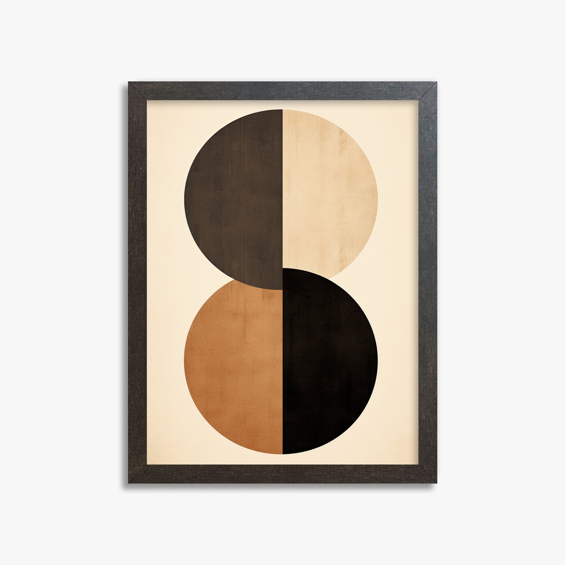 Earthbound Axis, 30x40cm Framed Art Reproduction With Espresso Frame