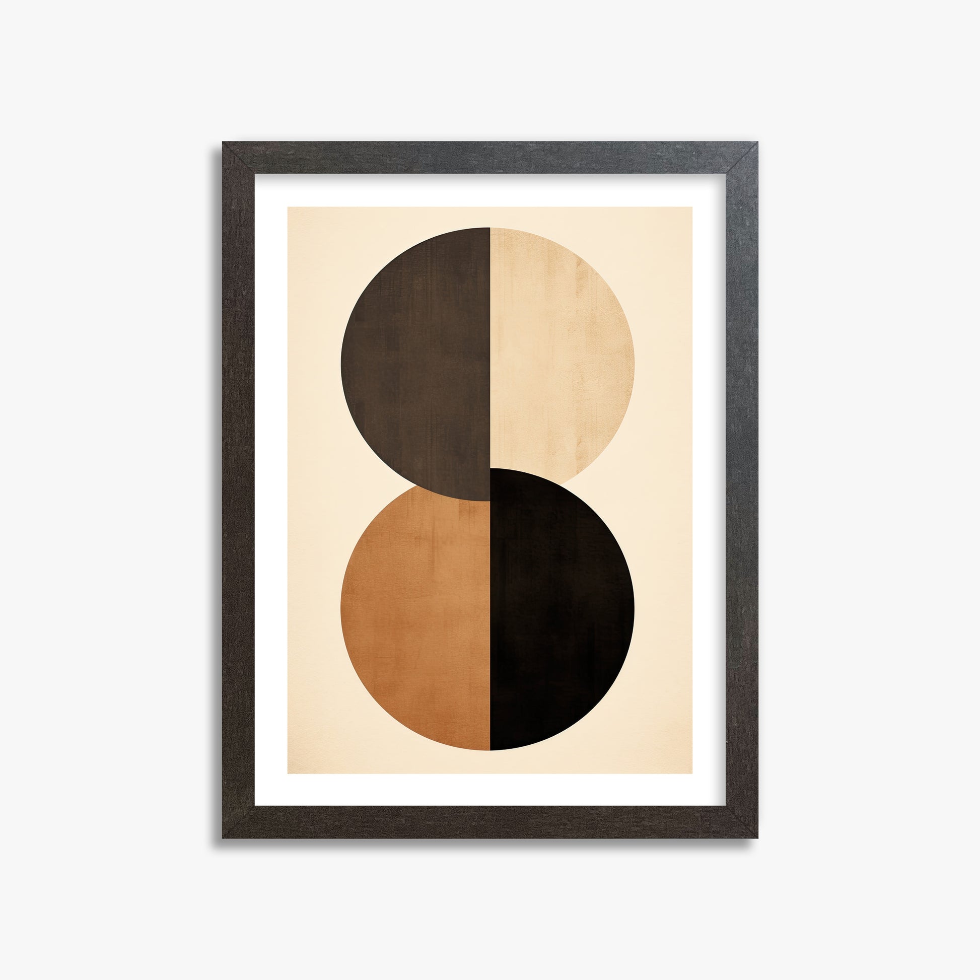 Earthbound Axis, 30x40cm Framed Art Reproduction With Espresso Frame