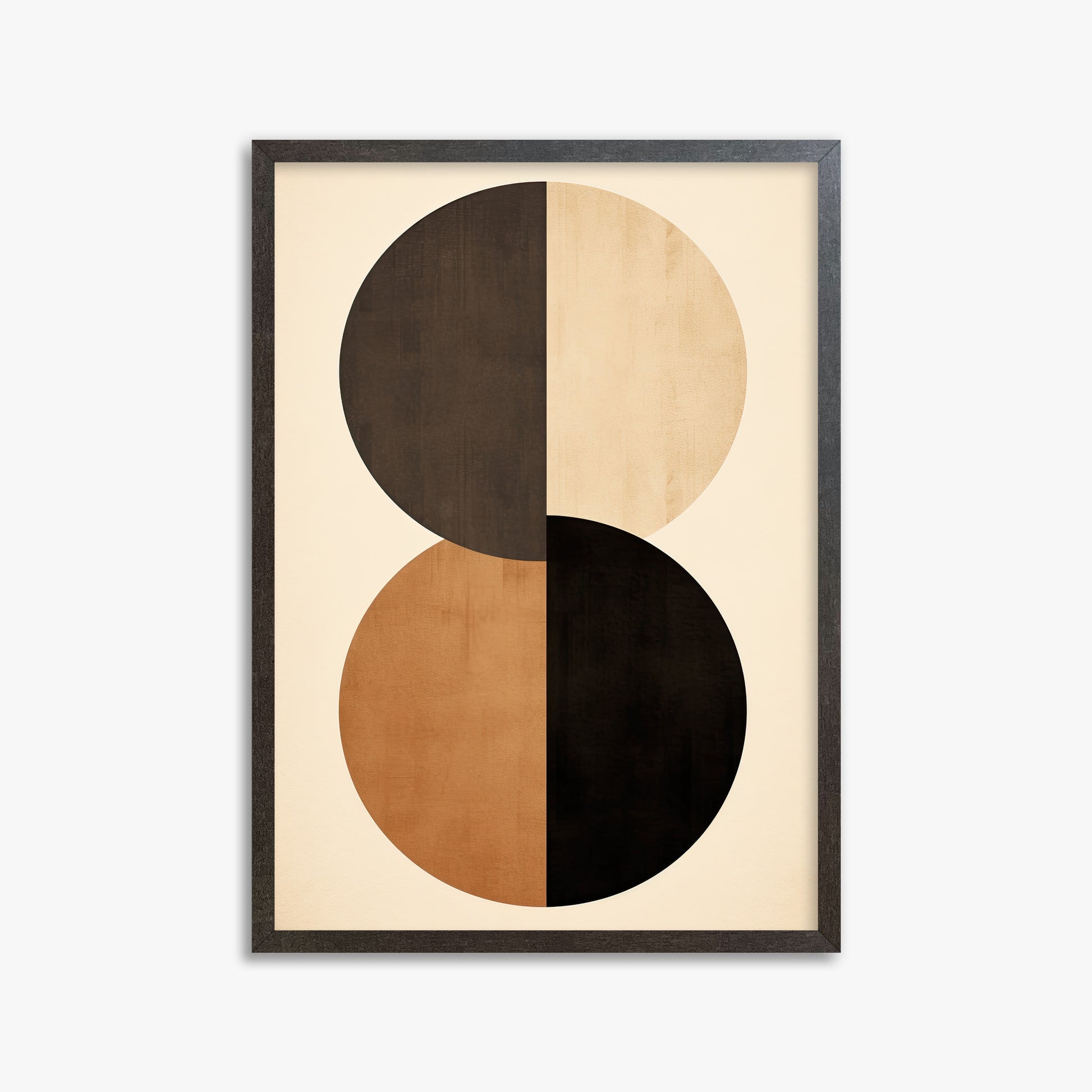 Earthbound Axis, 50x70cm Framed Art Reproduction With Espresso Frame