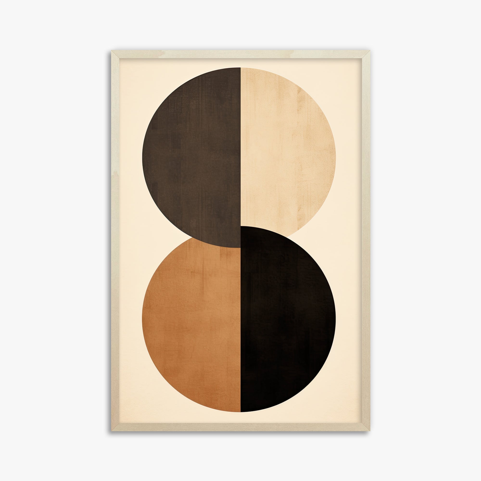 Earthbound Axis, 61x91cm Framed Art Reproduction With Lime Wood Frame